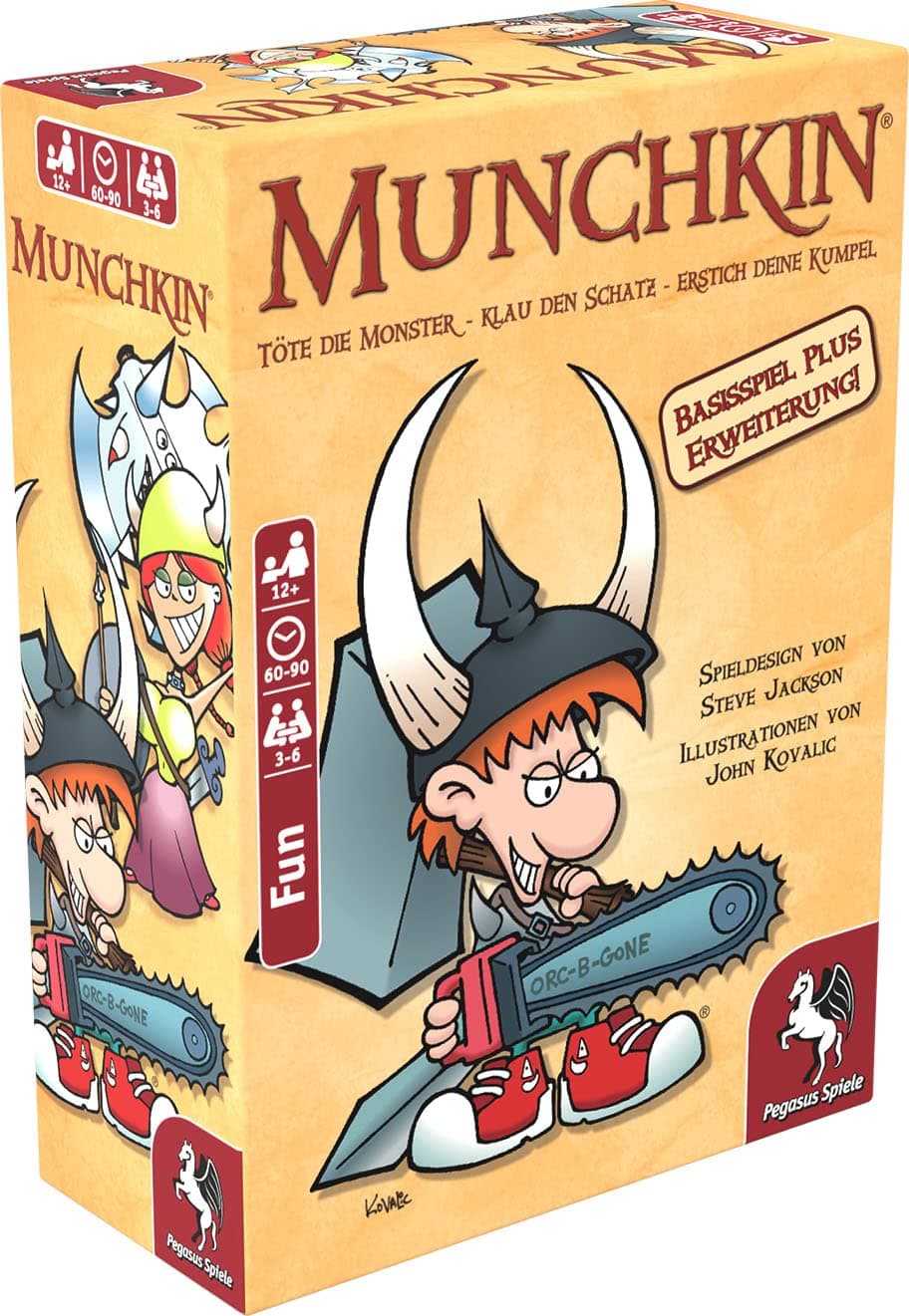 Pegasus Spiele 17222G - Munchkin 1+2 Angebot bei HelloDeals