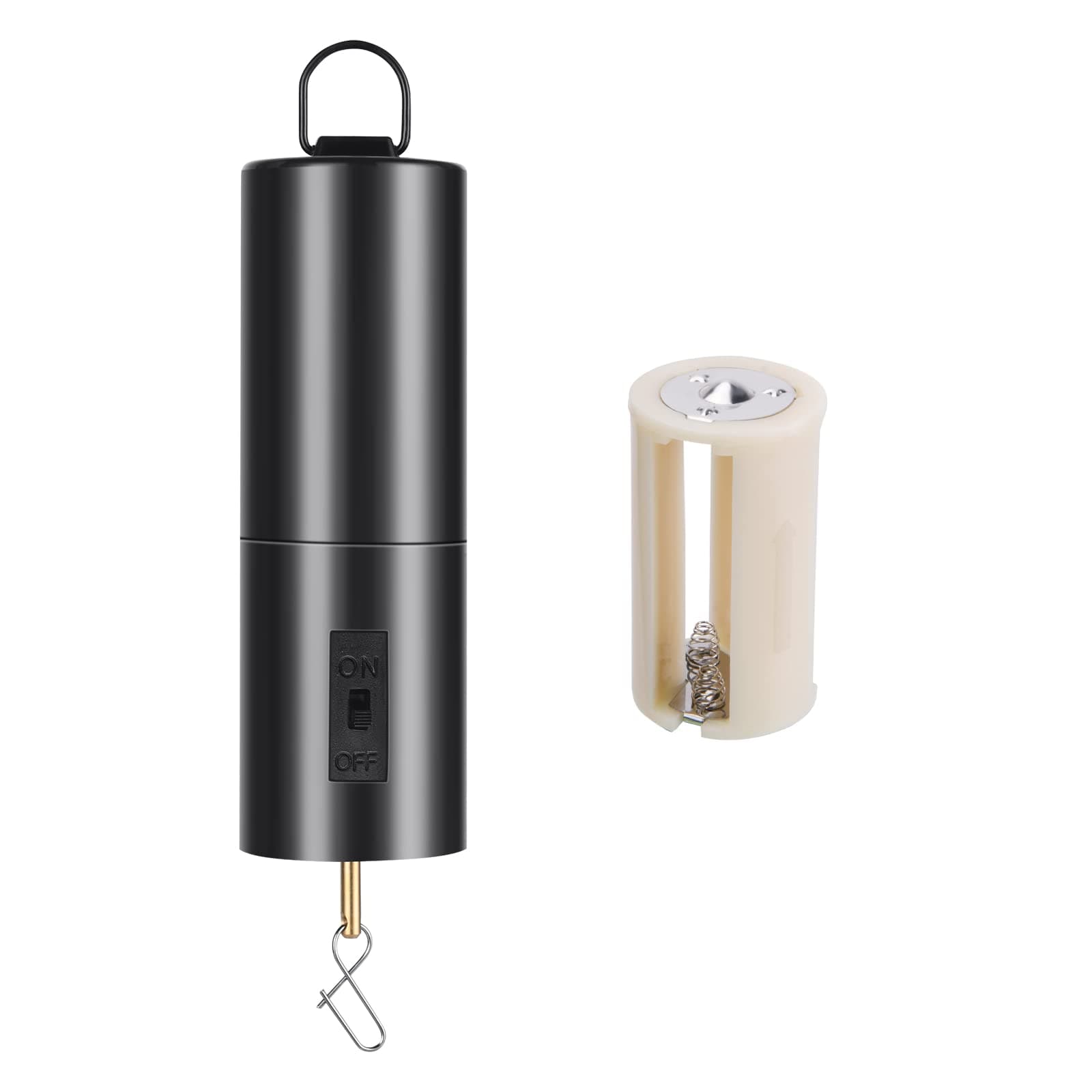Ainiv Windspiel Motor, Mobiler Batterie Motor, Hängender Batteriemotor, Schwarzer Rotierender Motor, Batteriebetriebener Windmotor für Windglocke, Windskulptur, Windspiel, Gartendekor-Zubehör Angebot bei HelloDeals