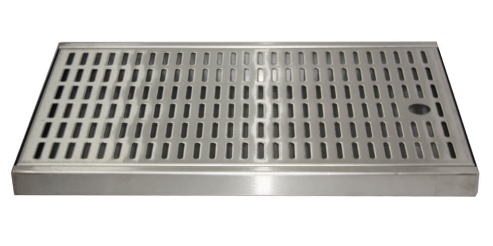 Tropfblech zum Auflegen 2 Teilig aus Edelstahl 500x250x27mm Angebot bei HelloDeals