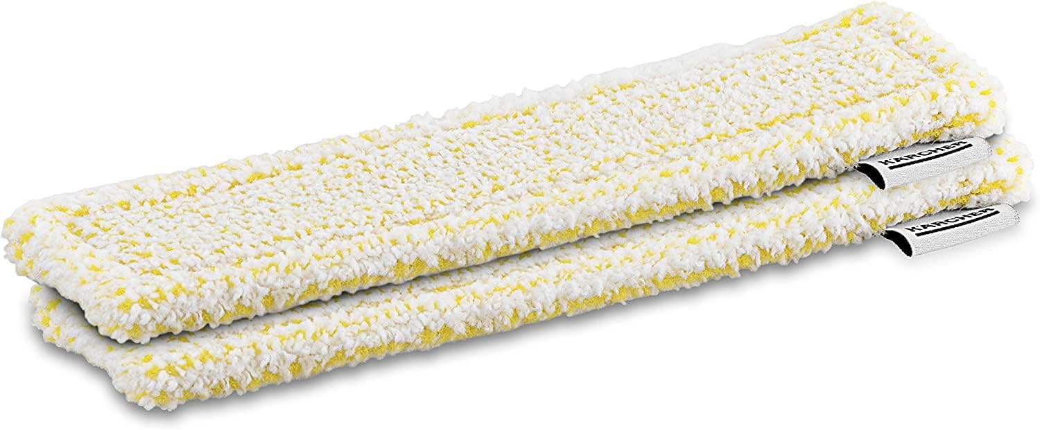 Kärcher WV Mikrofaser-Wischbezug Indoor (2 Stück, für WV Sprühflaschen mit Klettverschluss geeignet) Mikrofaser-Wischbezüge Indoor Single Angebot bei HelloDeals