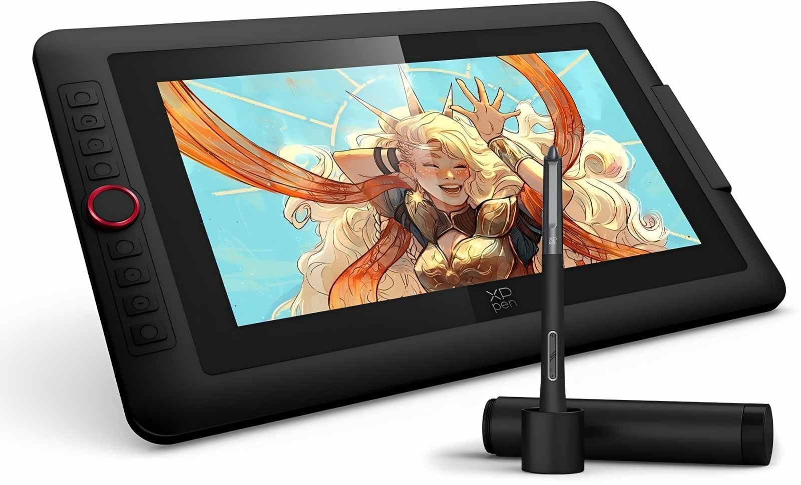 XPPen Artist 13.3 Pro V2 Grafikdisplay, 13.3 Zoll Grafiktablett mit 16K Stift, 99% sRGB, kompatibel mit Windows, macOS, Android, ChromeOS, Linux Angebot bei HelloDeals
