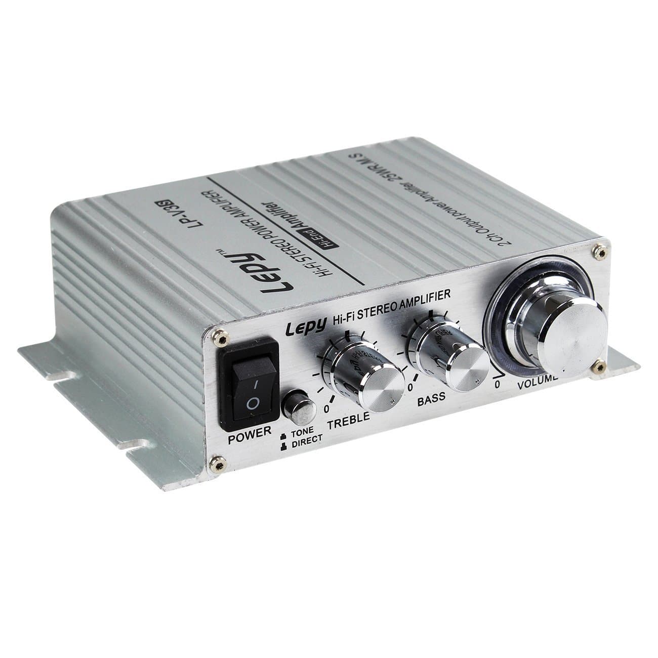 LEPY LP-V3s Kleiner HiFi-Verstärker für Auto, PC, Haus Strom DC 12 V Angebot bei HelloDeals