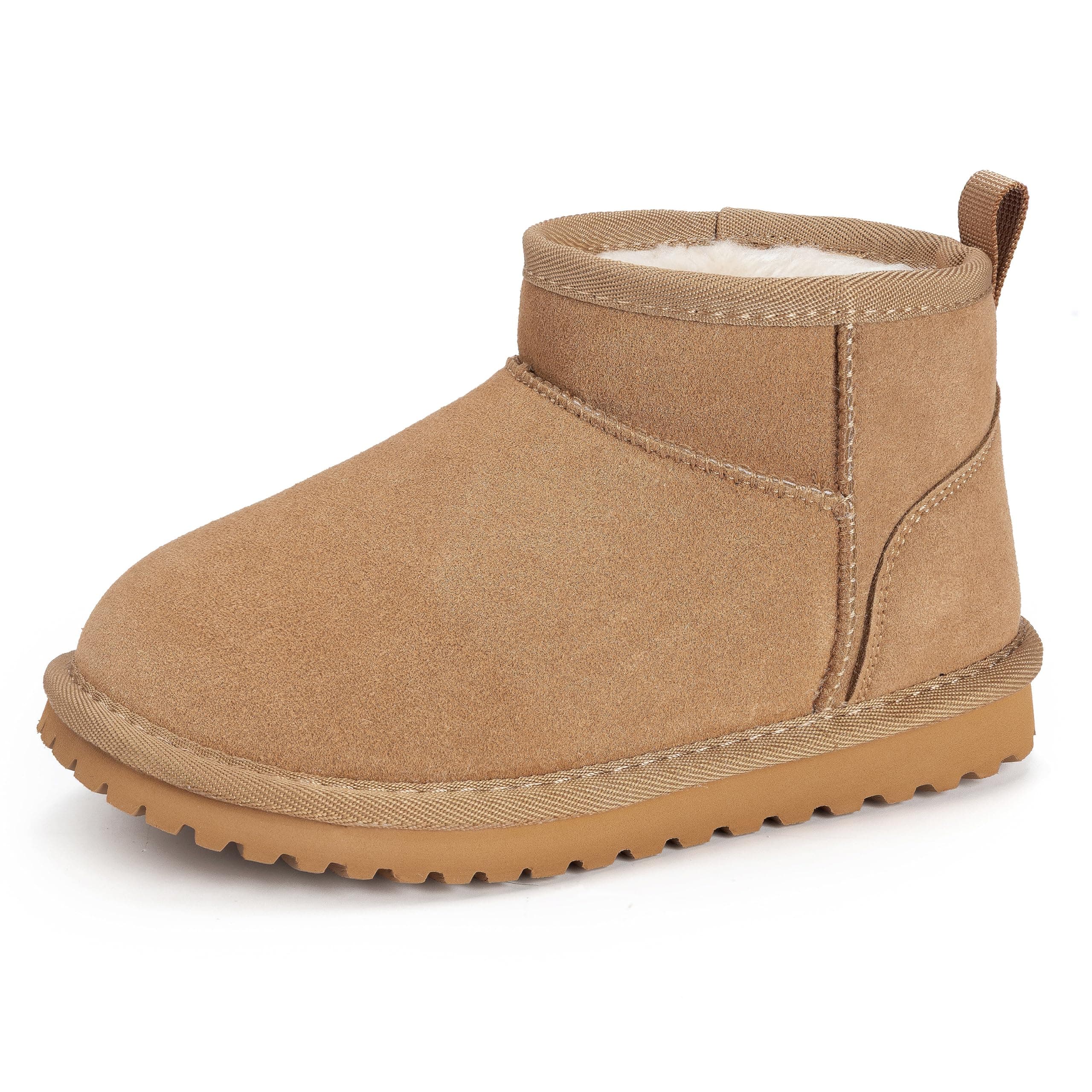 Mishansha Kinder Winterstiefel Warme Gefütterte rutschfest Winterschuhe Gr.24-36 33 EU Khaki Angebot bei HelloDeals