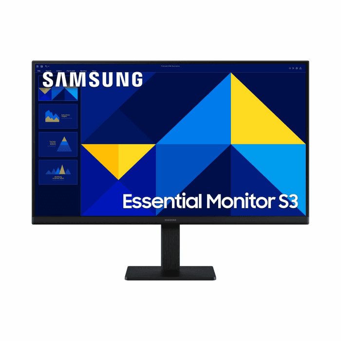 Samsung 27 Zoll Essential S3 S30GD, Full HD 1080p (1.920 x 1.080), PC-Monitor, Bildschirm, 100 Hz, IPS-Panel, Game Mode, Off Timer Plus, Eye Saver Mode, Flicker Free, LS27D304GAUXEN 27 Zoll Modell 2025 Angebot bei HelloDeals