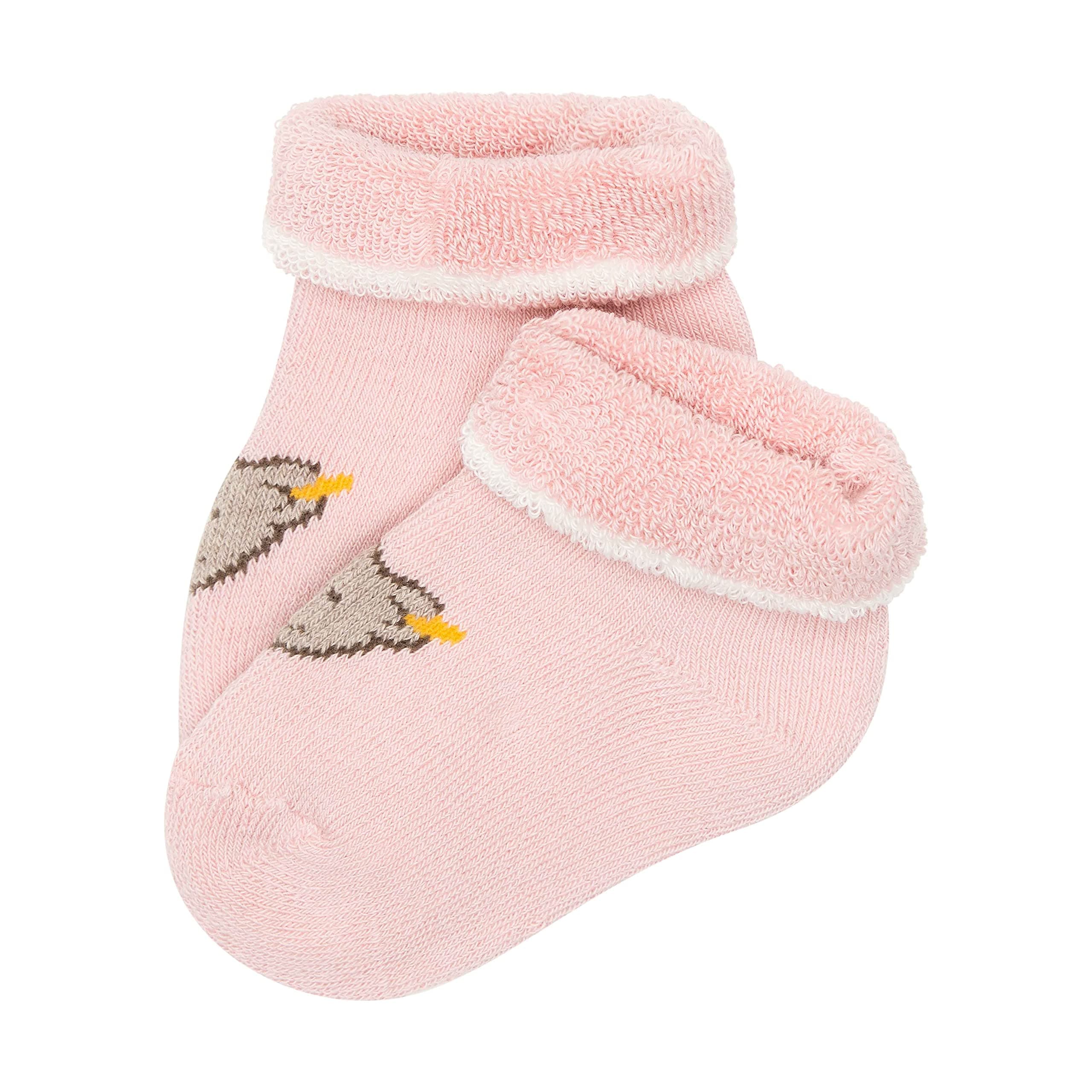 Steiff Unisex Baby Kurz Socken GOTS 18 SILVER PINK Angebot bei HelloDeals