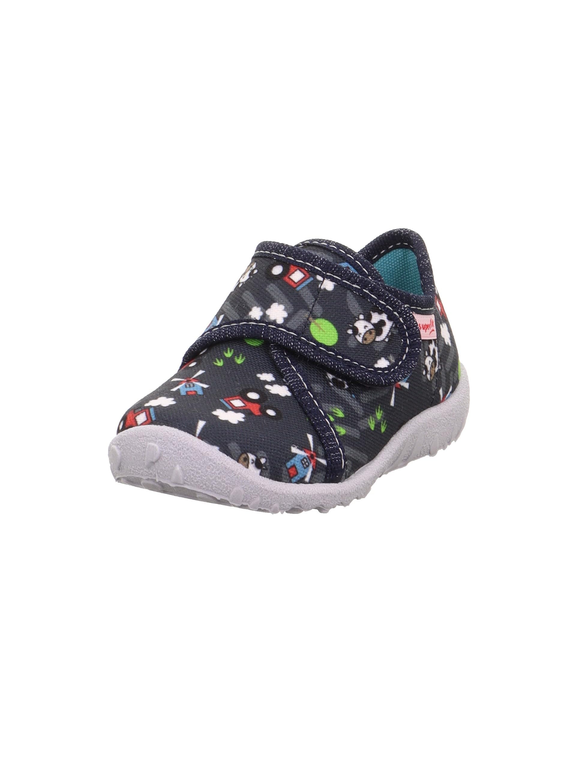 Superfit SPOTTY Hausschuhe 1-009254 Jungen 24 EU Blau Mehrfarbig 8170 Angebot bei HelloDeals