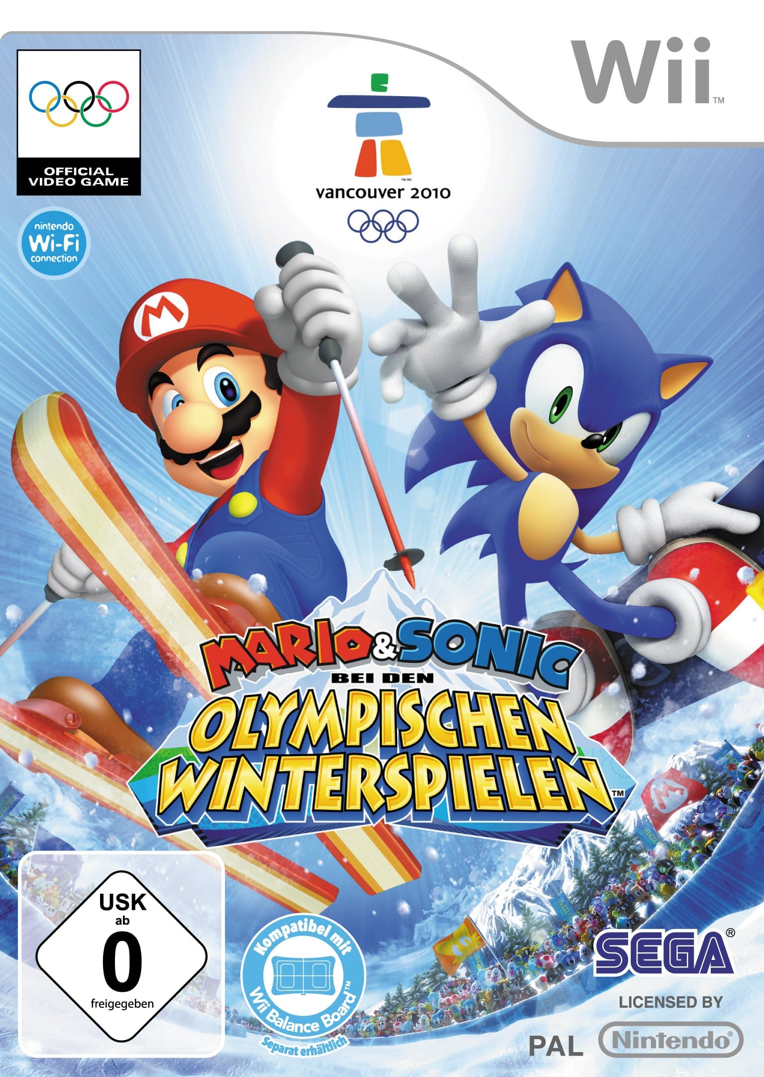 Mario & Sonic bei den Olympischen Winterspielen Nintendo Wii Angebot bei HelloDeals