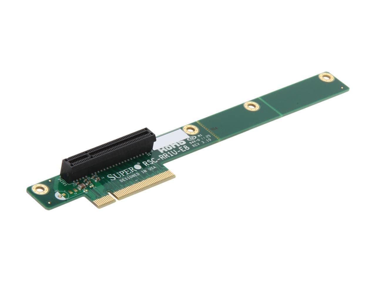 Supermicro RSC RR1U-E8 - Riser Card - für SC812; SC813; SC815; SuperServer 5037MC-H8TRF Angebot bei HelloDeals