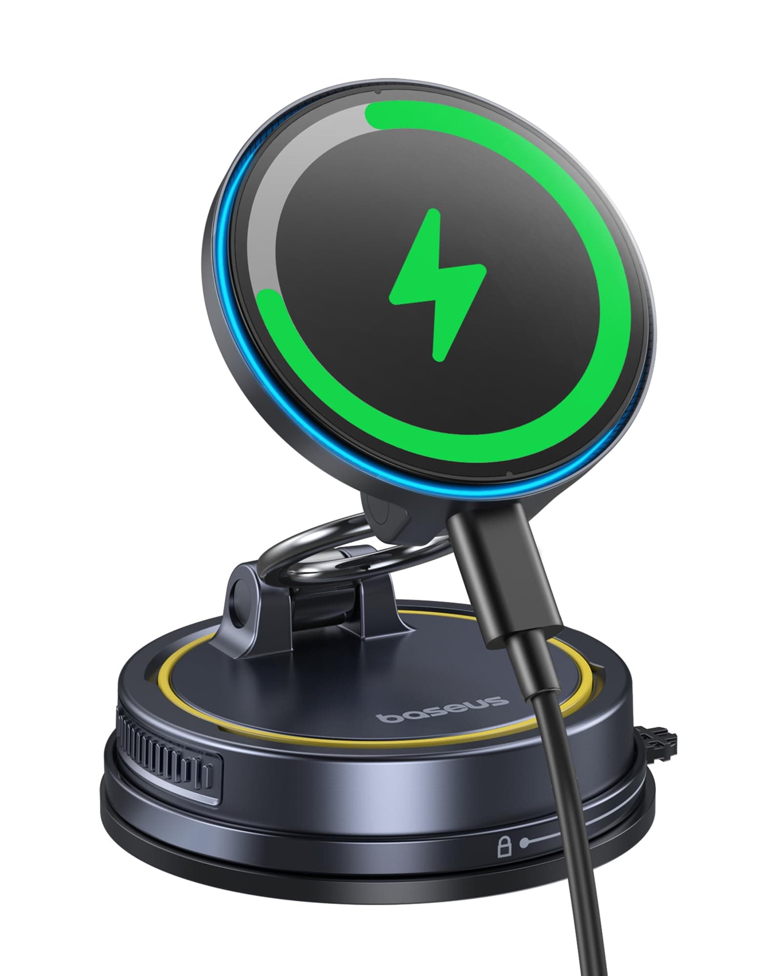 Baseus VC2 Flex Pro 15W Handyhalterung Auto für Magsafe mit Ladefunktion, Magnet Autohalterung kfz Ladegerät für Armaturenbrett, Wireless Car Charger für iPhone 17,16,15,14,13,12 Pro Max Angebot bei HelloDeals