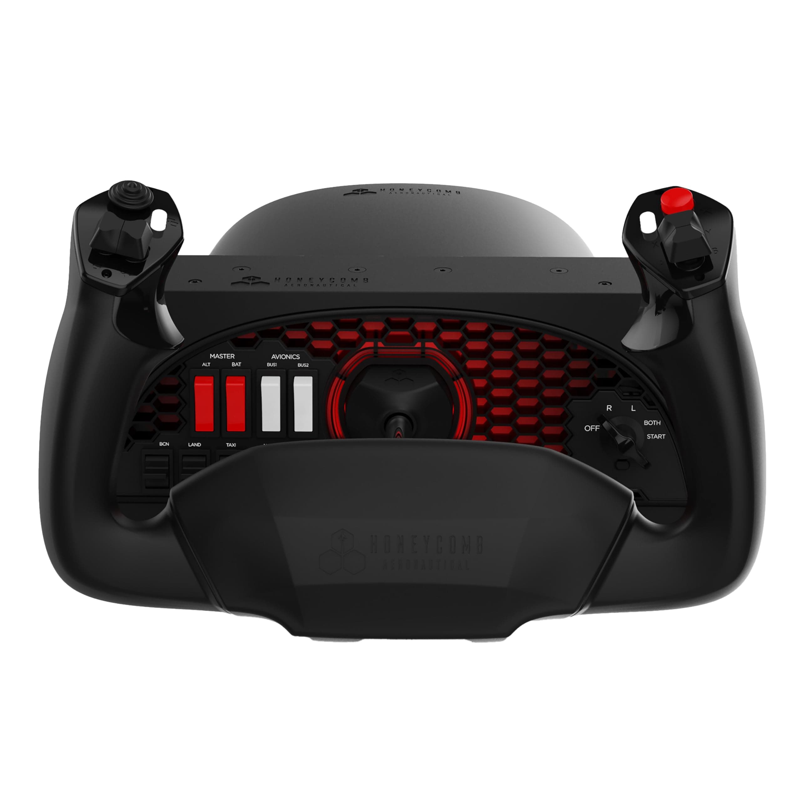 HONEYCOMB Aeronautical Alpha Flight Controls Yoke & Switch Panel in Luftfahrt-Qualität für Flug-Simulatoren | Universelles Steuerungssystem für Simmer, Flugschüler und Piloten | Flugsimulator für PC Angebot bei HelloDeals