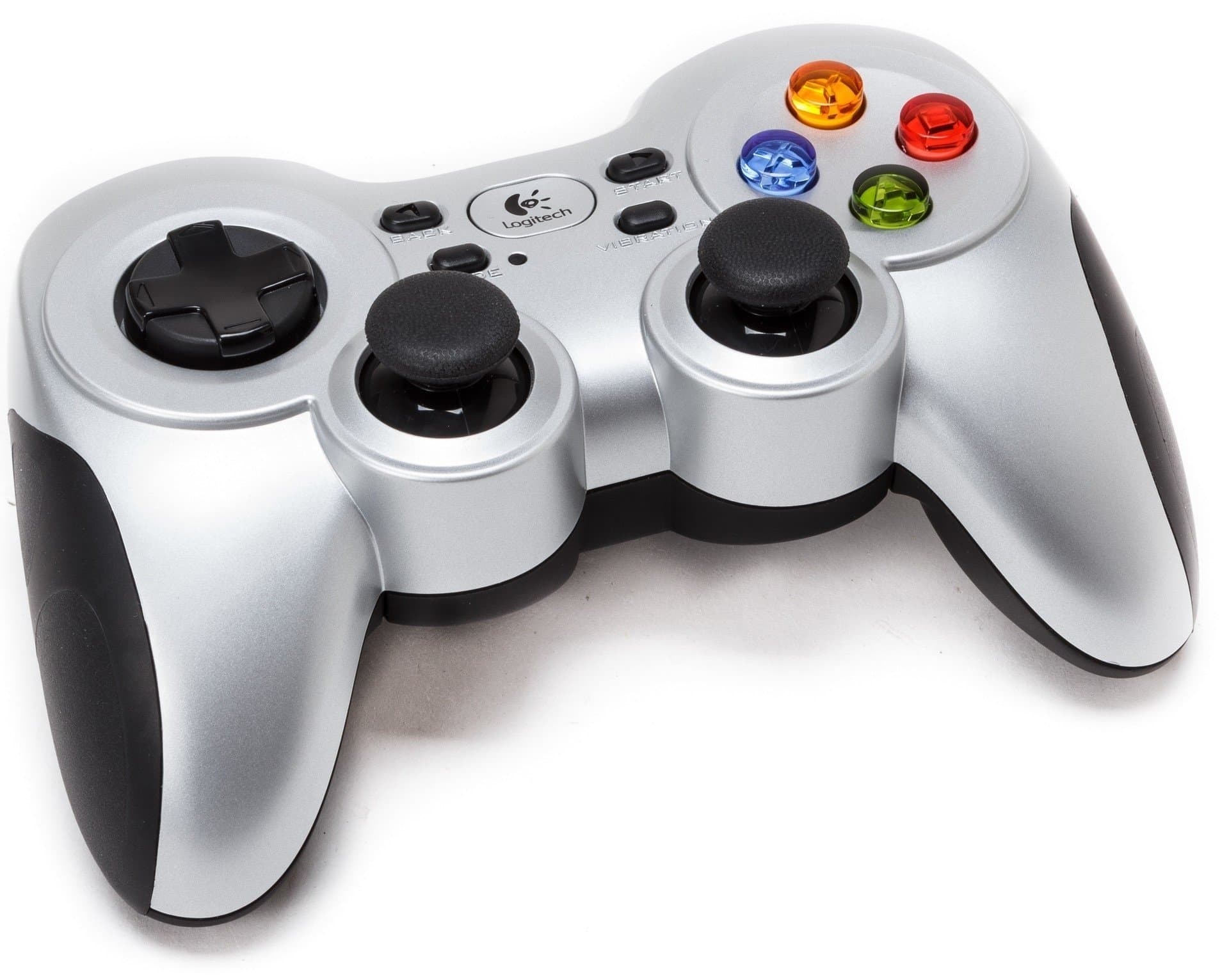 Logitech F710 kabelloses Gamepad, Spiele-Controller mit Konsolenartigem Layout, 4 Tasten D-Pad, Komfortable Griffflächen, PC - Grau/Schwarz Angebot bei HelloDeals