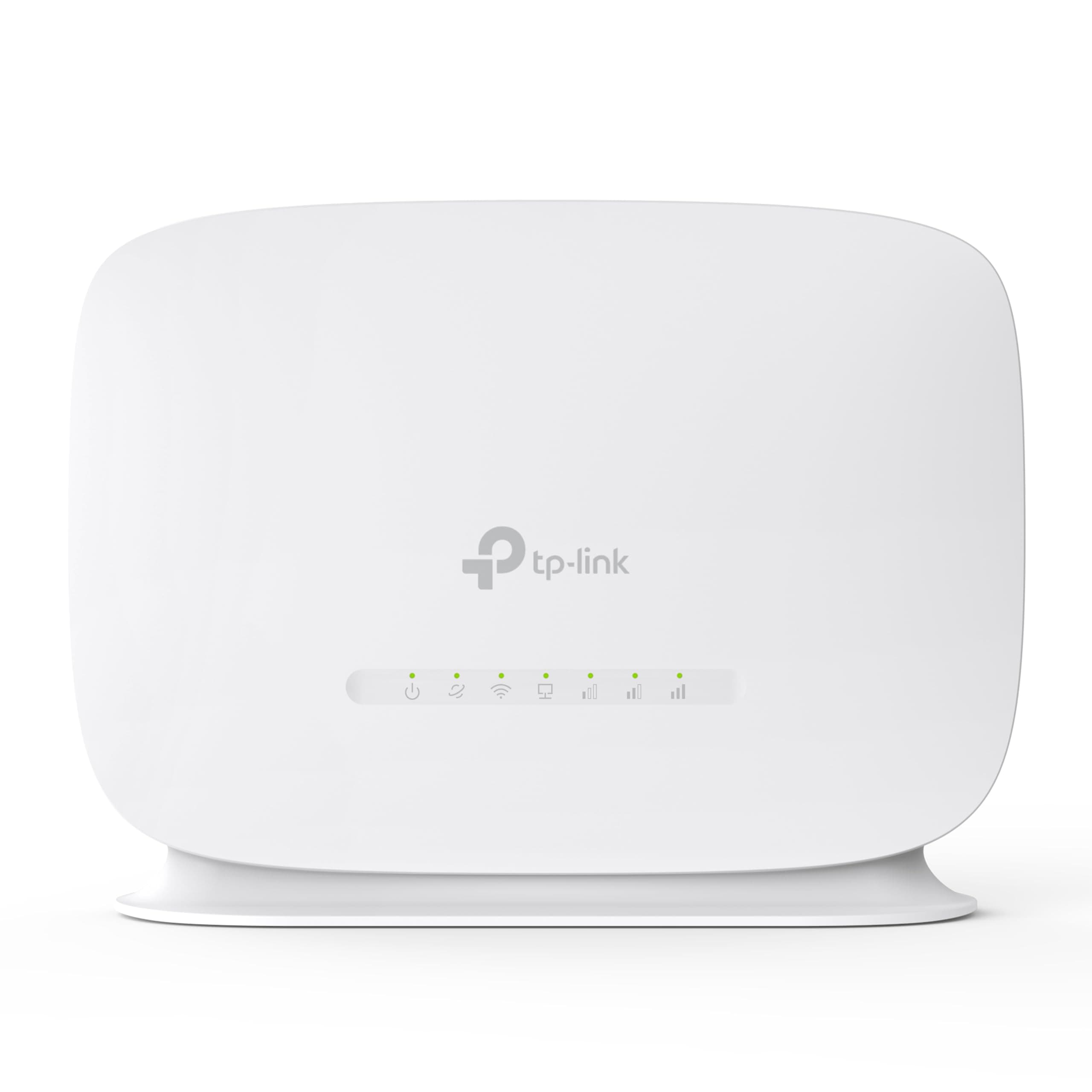 TP-Link TL-MR105 LTE Router, 4G Router unterstützt Nano SIM Karten, 4G Cat4 bis zu 150 Mbit/s, WLAN 2.4GHz 300 Mbit/s, 2 x 100 Mbps Ports, Plug & Play, bis zu 32 Geräte, Kindersicherung, Gast-Netzwer Angebot bei HelloDeals