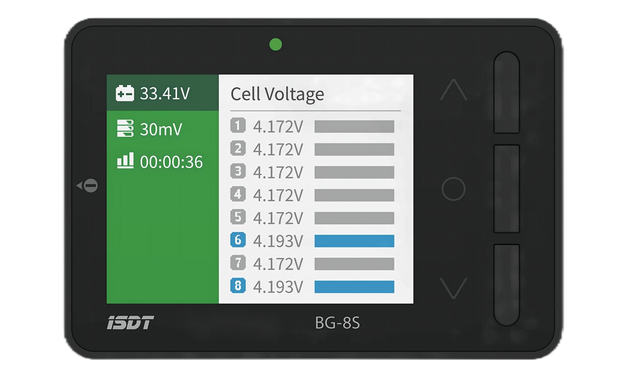 ISDT BG-8S Batteriekapazitätstester,LCD Batteriekapazität Spannung Checker Controller Tester,Intelligent Balancer Meter für LiPo/Life/Li-ion/NiMH/Nicd Batteries Angebot bei HelloDeals