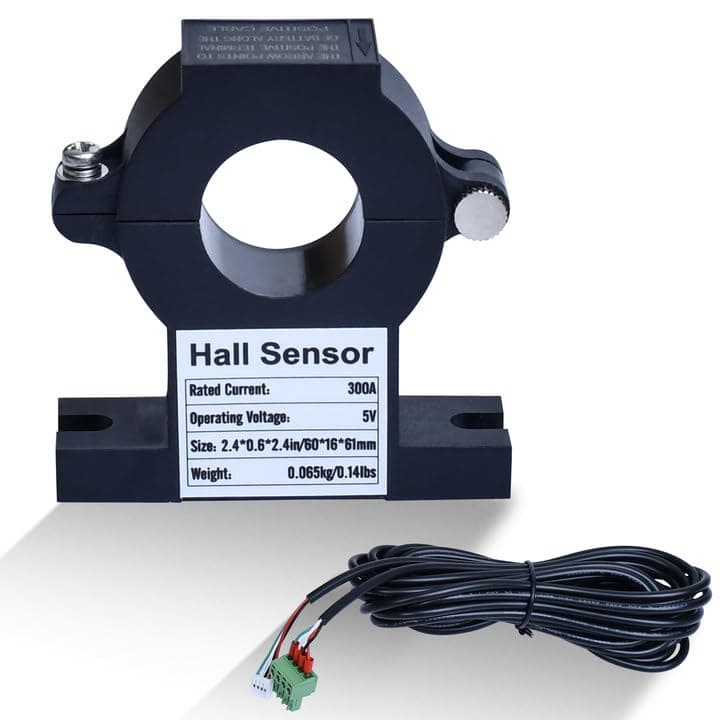 ECO-WORTHY Hall-Sensor AC/DC- 9V-80V Zubehör für Batterie Monitor Angebot bei HelloDeals