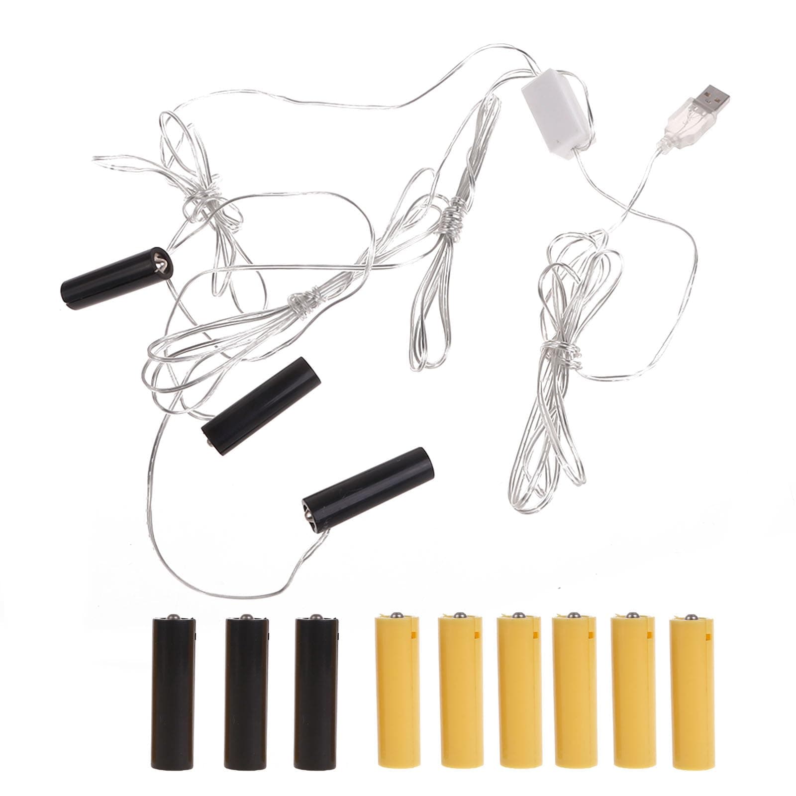 Batterie Eliminator AA 4.5V 3V, Batterie Adapter, Batterie Netzteiladapter Für Weihnachten LED Licht Toy (AA 3) Angebot bei HelloDeals