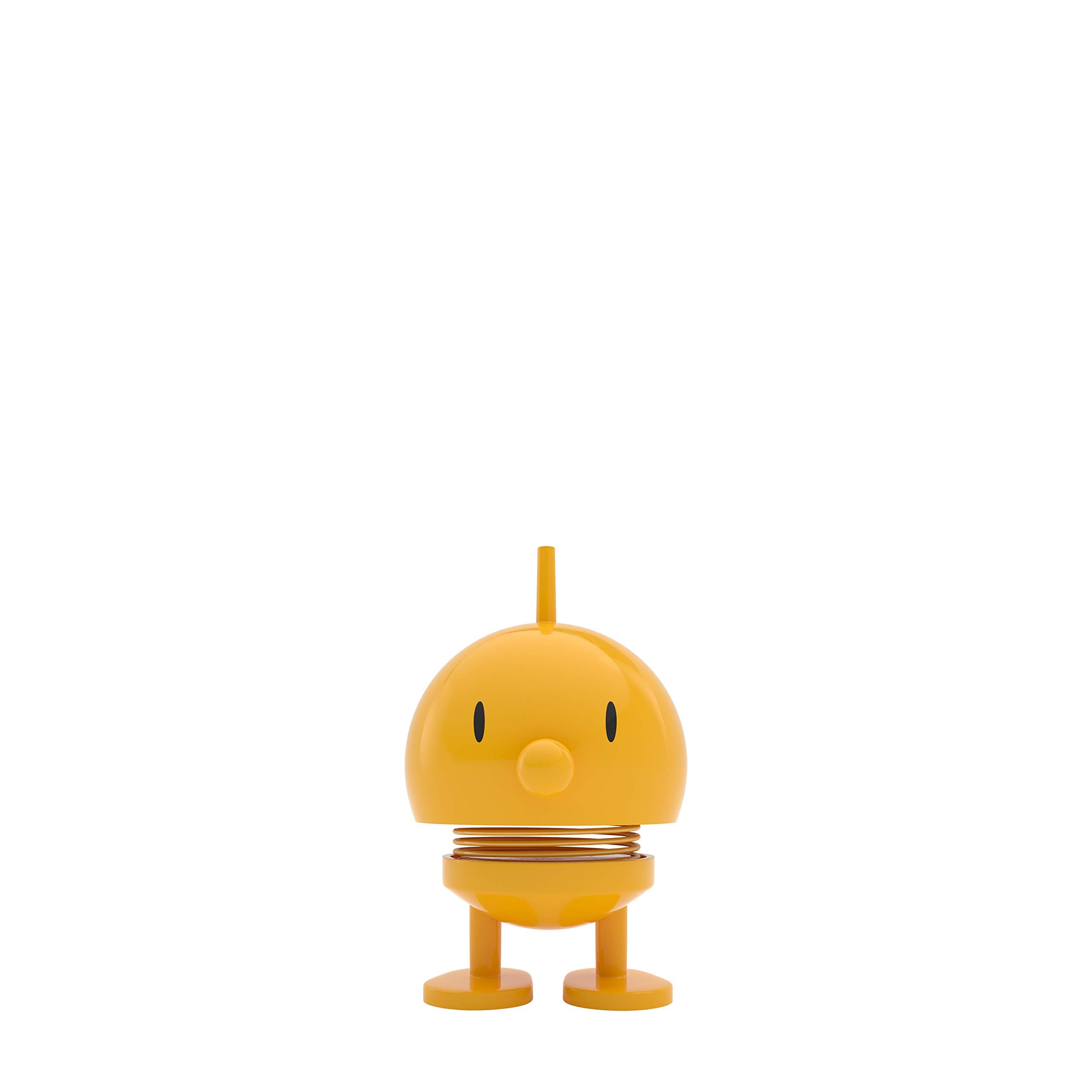 Hoptimist Bumble Wackelfigur & Glücksbringer, Skandinavische Deko Figuren für Wohnzimmer, Schreibtisch, Büro, Bürodeko & Lustige Kleine Geschenke, 4,5 x 5,8 x 7,6 cm, Small, Gelb S Yellow Angebot bei HelloDeals