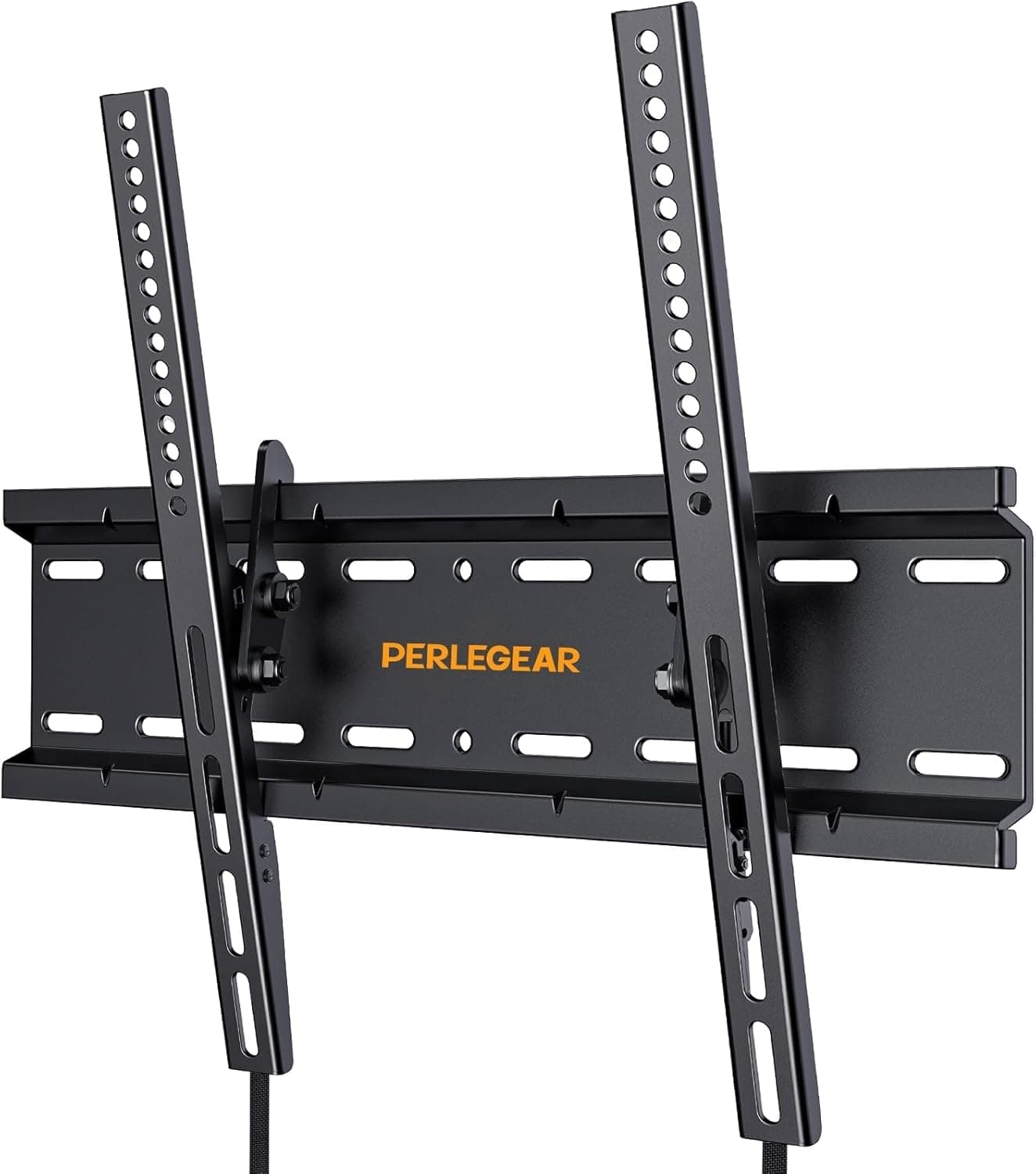 Perlegear TV Wandhalterung, Wandhalterung Fernseher für 26-60 Zoll TVs bis zu 52kg, Neigbare Fernseher Halterung TV Halterung 55 Zoll, Max. Vesa 400x400mm, für LCD/LED/Plasma Angebot bei HelloDeals