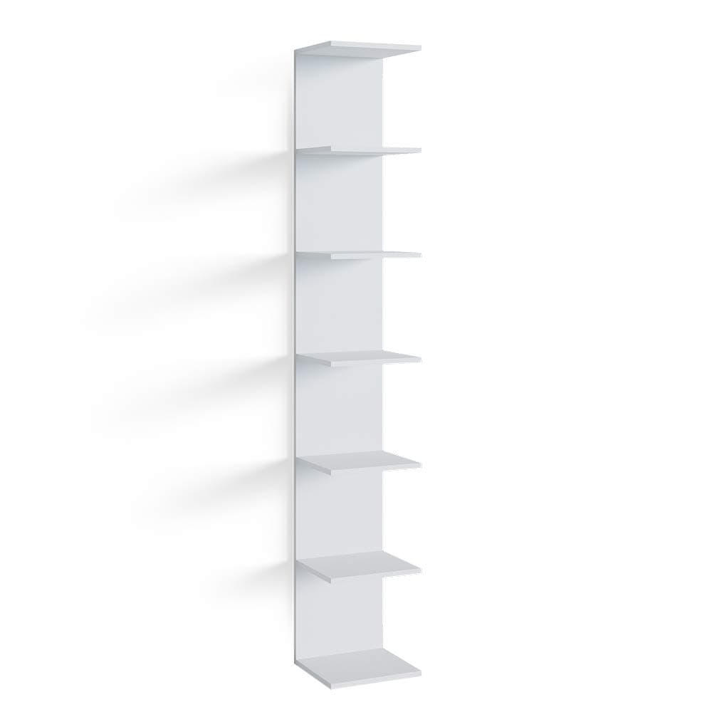 Vicco Wandregal Paolo, hängendes Regal, Weiß, 30 x 190 cm Weiß 190 cm, Einzel Angebot bei HelloDeals