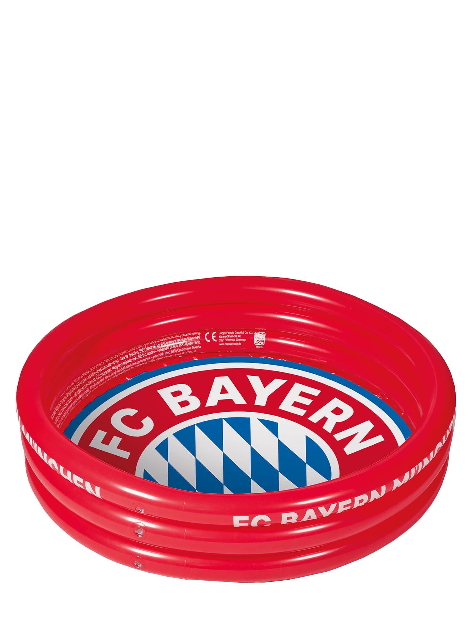 FC Bayern München I Planschbecken| Kleiner Pool |Rot I Fußball Einheitsgröße Angebot bei HelloDeals