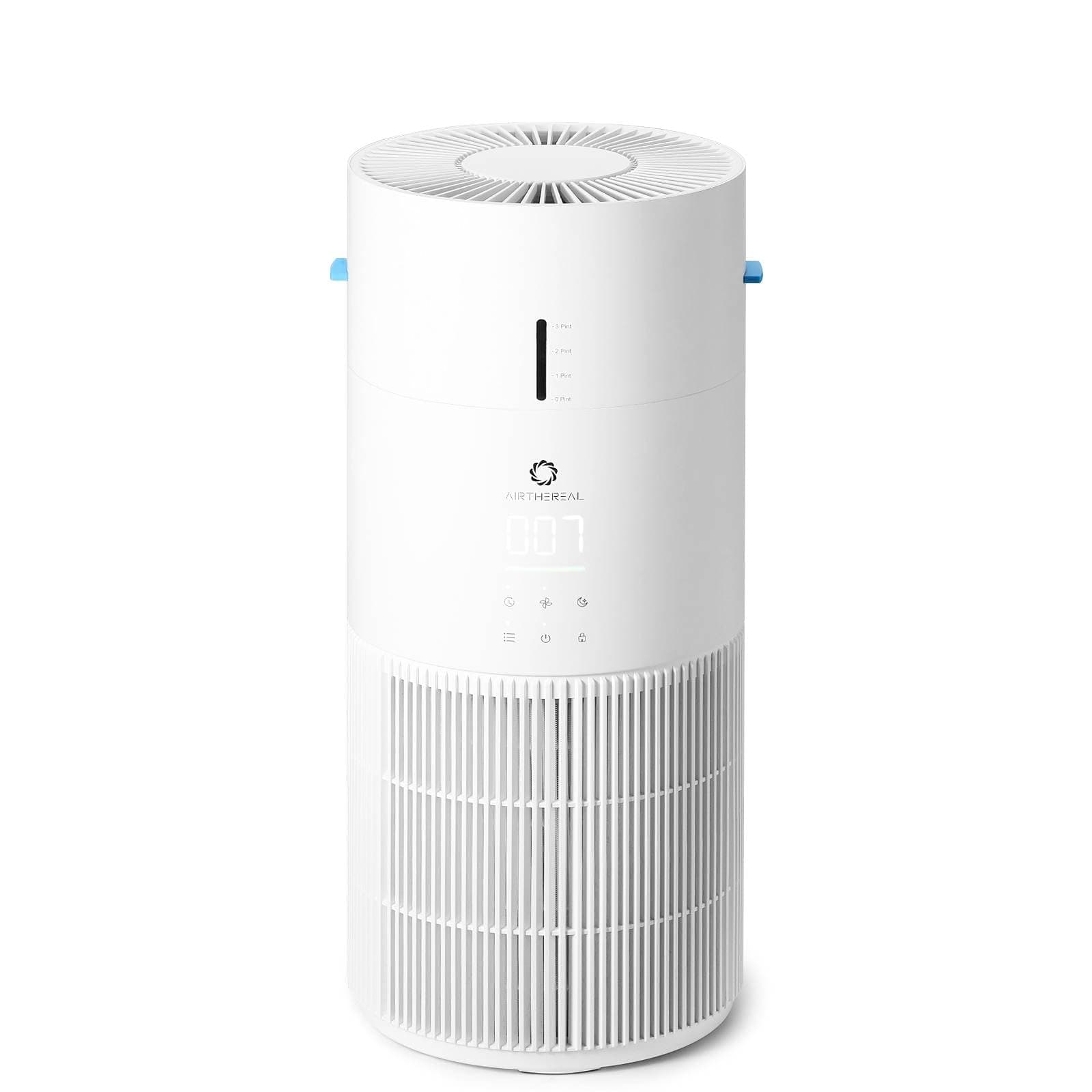 Airthereal 2-in-1 Luftreiniger mit Luftbefeuchter für bis zu 125 m², 3-Stufen-Filter, Luftqualitätsanzeige, Schlafmodus und Verdunstungsbefeuchter mit automatischer Feuchtigkeitsüberwachung, AEH300 Angebot bei HelloDeals