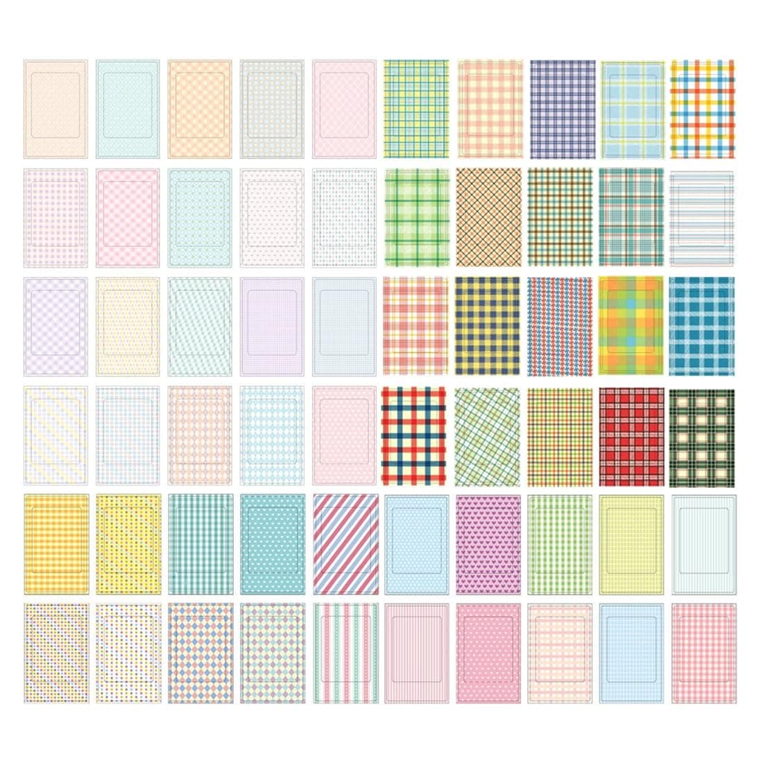 60 Pcs Bunte Film Aufkleber Set, Mini-Sofortbildrahmen, Polaroid-Foto-Dekorationsaufkleber, für Fujfilm Instax Mini 11 9 8 70 7s Sofortbildkamera-Foto Angebot bei HelloDeals