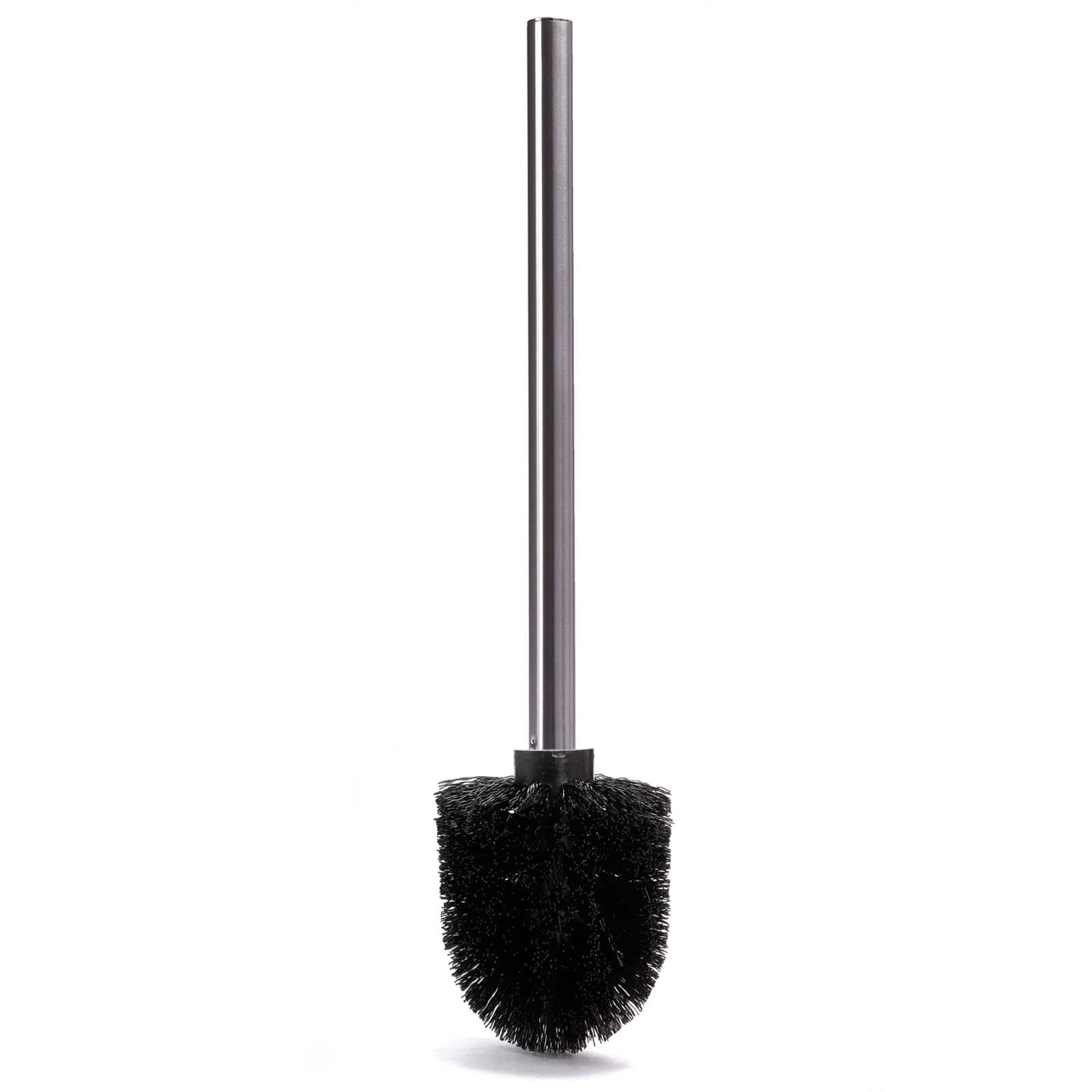 MSV Edelstahl WC-Bürste Schwarz - Ersatz Toilettenbürste - Klobürste - Bürste - Ersatztoilettenbürste - Ersatzbürste 30 x 20 x 15 cm Angebot bei HelloDeals