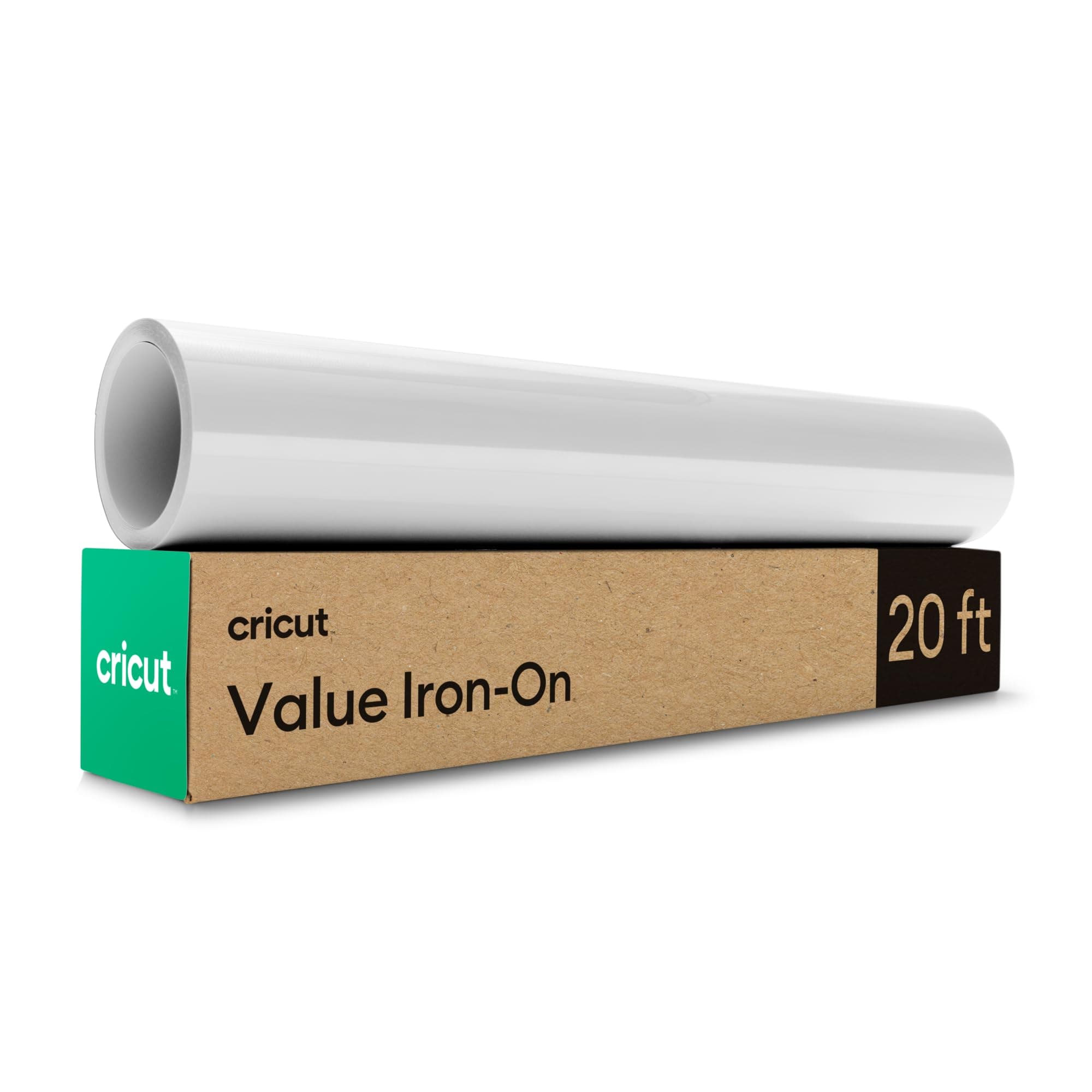 Cricut Plotterfolie Textil im Vorteilspack | 30,5 cm x 6,1 m | Textil-Flexfolie für Plotter (Iron-On) für alle Cricut Schneidemaschinen | Weiß 240 inches Weiß Angebot bei HelloDeals