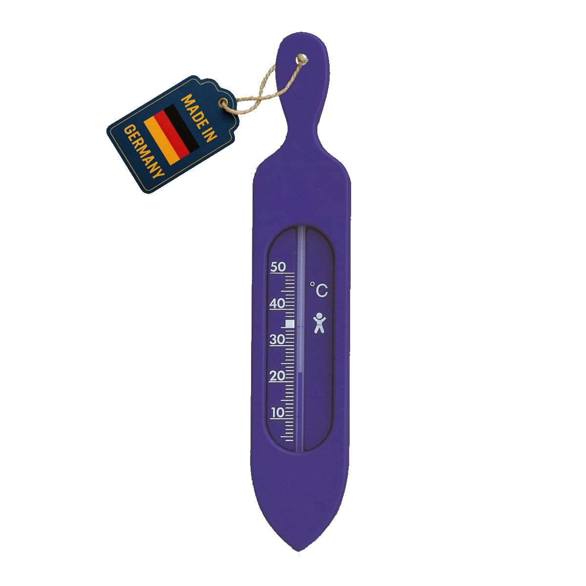 TFA Dostmann Analoges Badethermometer, 14.3018.06, zur Ermittlung der Badewassertemperatur, blau Angebot bei HelloDeals