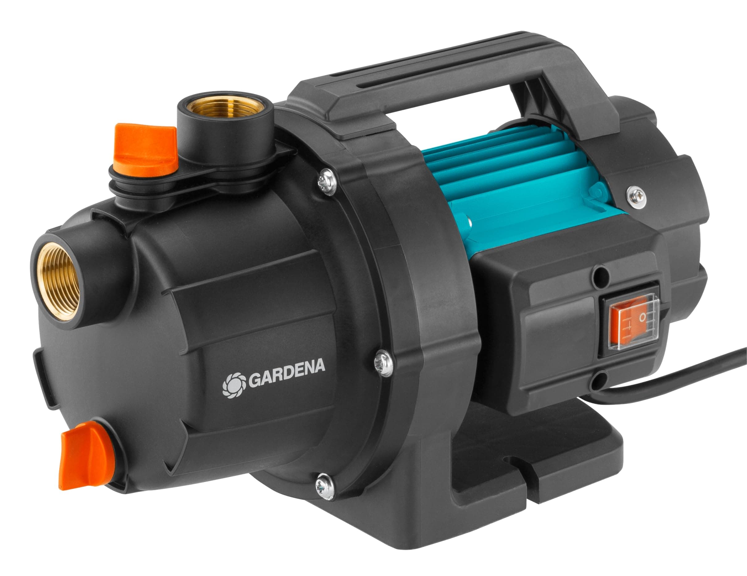 Gardena Gartenpumpe 3000/4 Basic: Bewässerungspumpe mit 3000 l/h Fördermenge, Leistung 600 W, langlebig dank Edelstahlwelle, Regneranschluss möglich (9010-47) Single Angebot bei HelloDeals