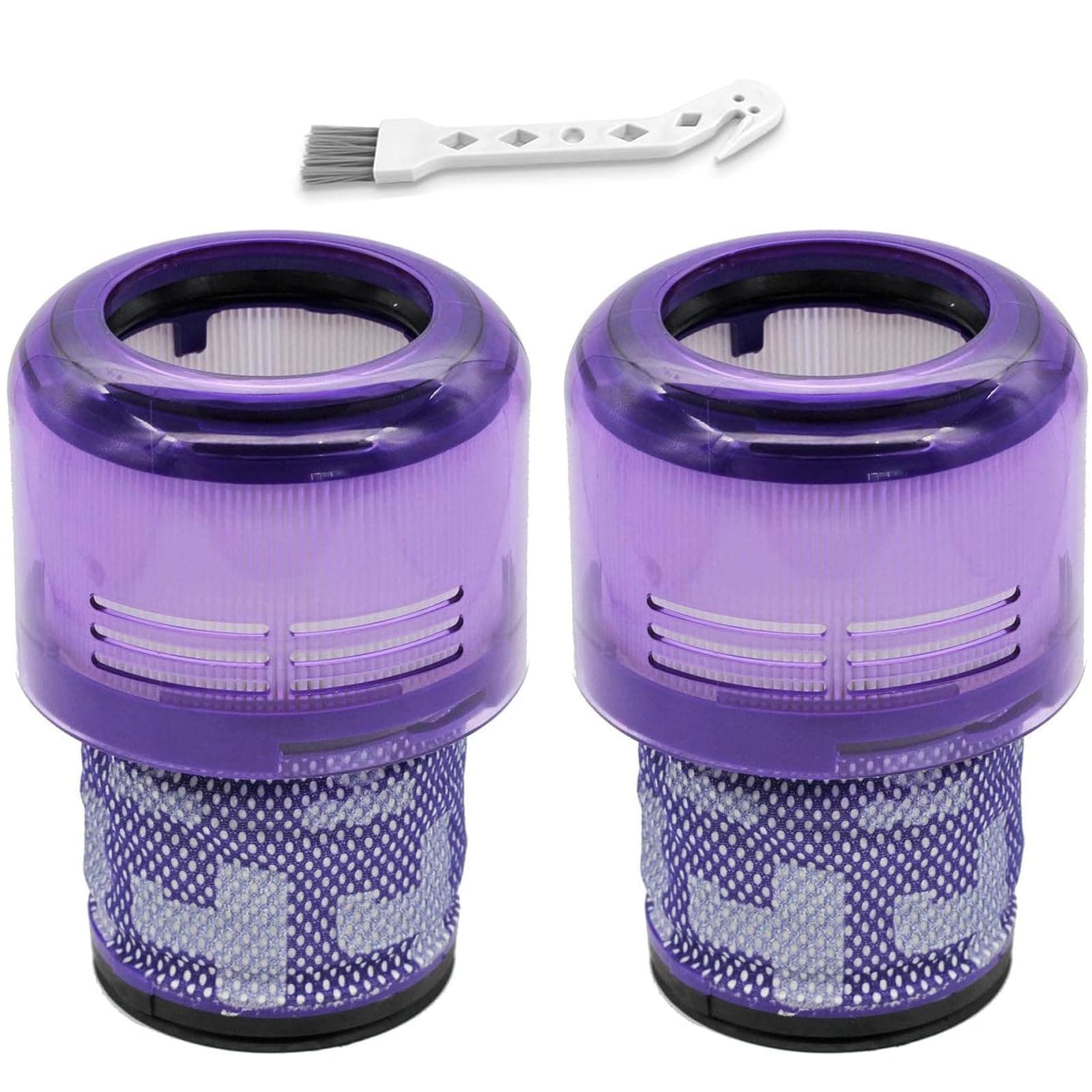 2 Pack Vakuumfilter Ersatz für Dyson V11 Drehmomentantrieb V11 Tier V11 Komplett V11 Extra V15 Erkennen,Vergleich mit Teil 970013-02 V11+2pcs Angebot bei HelloDeals