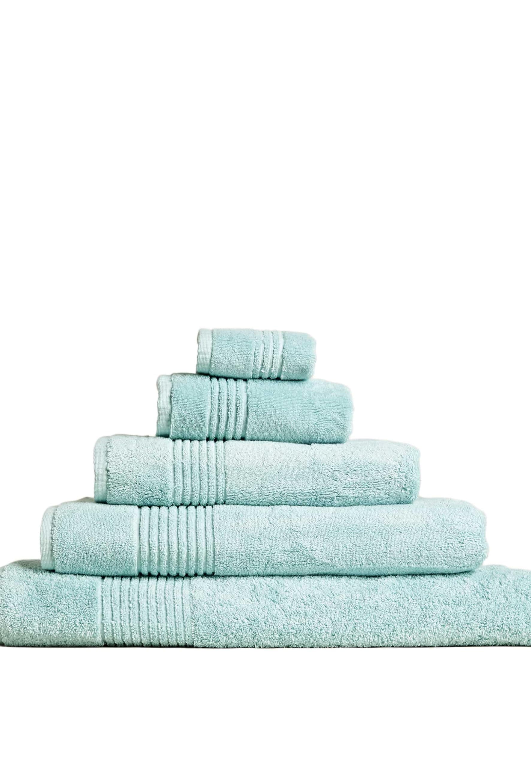Marks & Spencer Luxus XXL Badetuch aus ägyptischer Baumwolle, 100 x 200 cm, besonders groß, weich & saugstark, 1 Stück Duck Egg 1 XXL Badetuch (100×200 cm) Angebot bei HelloDeals