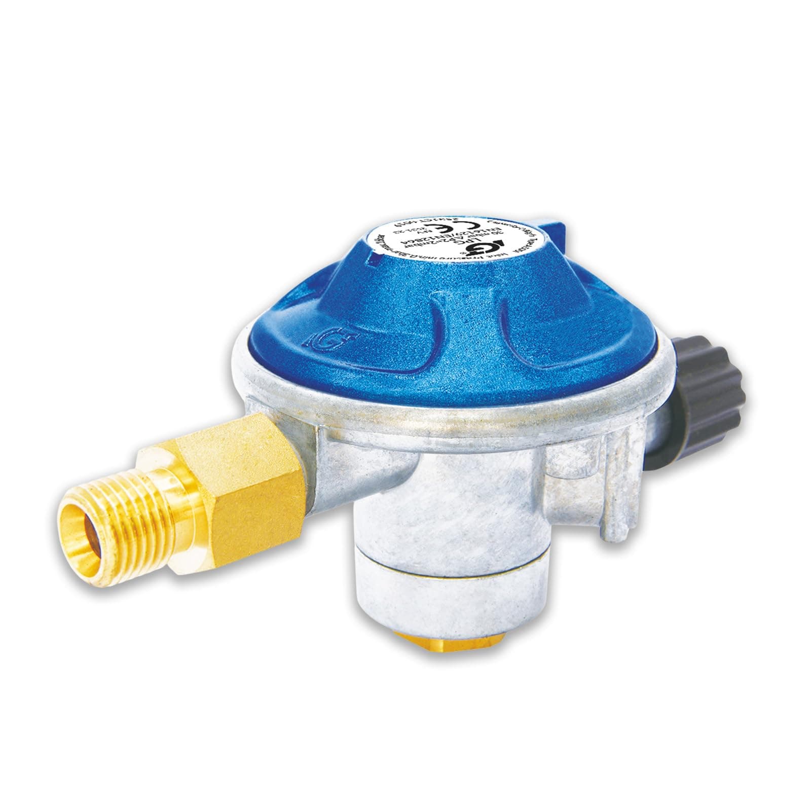 tepro Gaskartuschen-Druckregler für Schraubventilgaskartuschen mit Universalgewinde für Gasgrills, Maße ca. 11,5 x 8 x 6,5 cm Angebot bei HelloDeals