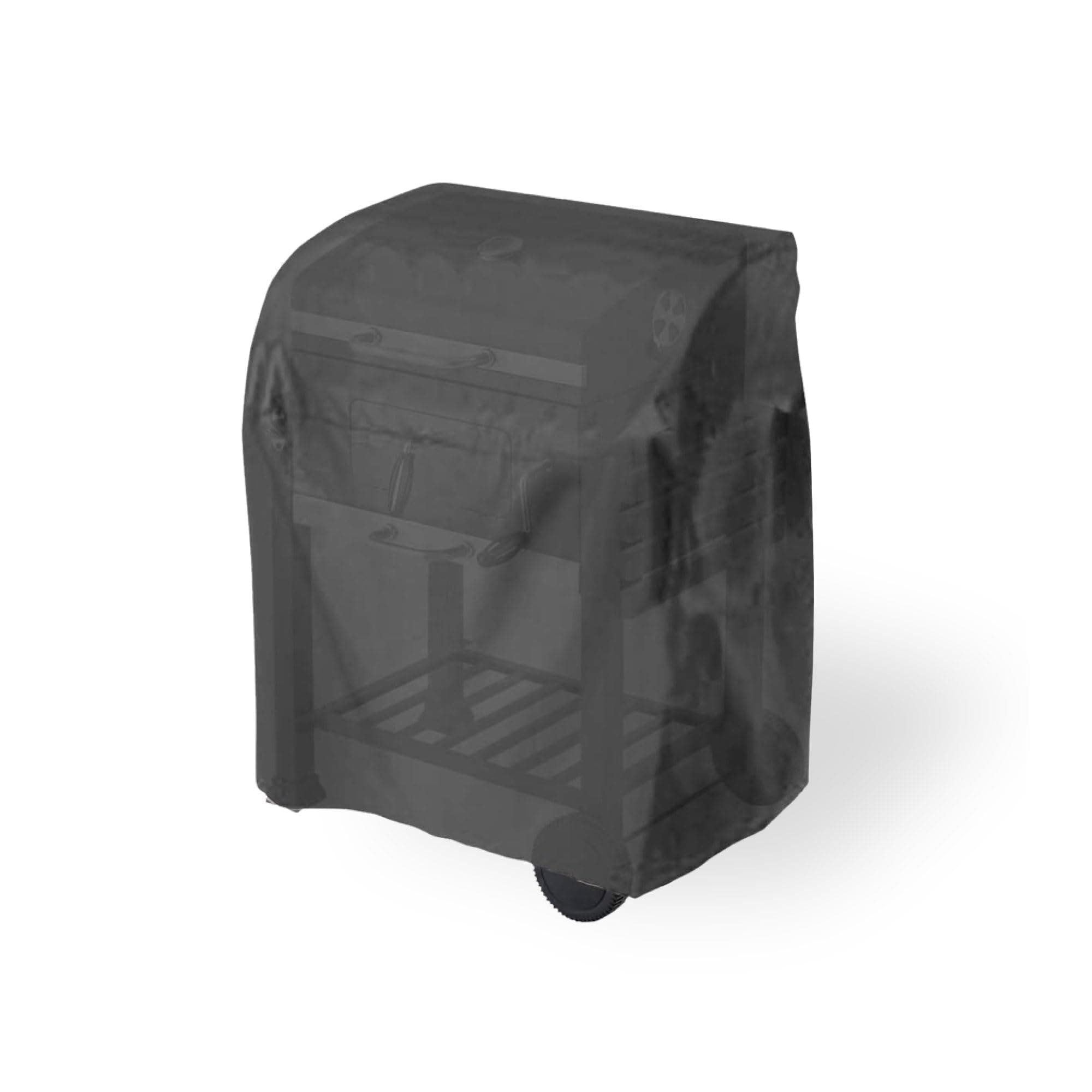 tepro Universal Abdeckhaube für Grillwagen, Klein, Wetterfest, Wasserabweisend, mit UV-Schutz, aus strapazierfähigem Polyethylen, Maße ca. 104,1 x 48,3 x 101,6 cm, Schwarz Single Single Angebot bei HelloDeals