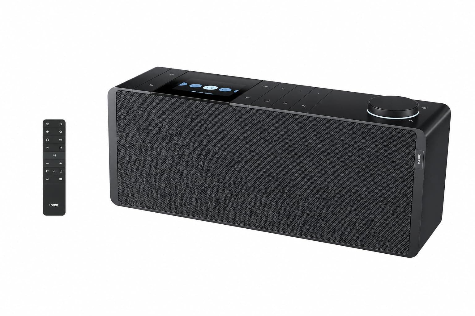 Loewe klang s1 basaltgrau, Stereo Smartradio, 80 Watt, DAB, DAB+, UKW, Audio Streaming, Bluetooth, USB, Internetradio, Digitalradio, WLAN Radio Ohne CD-Player Basalt Grau Angebot bei HelloDeals