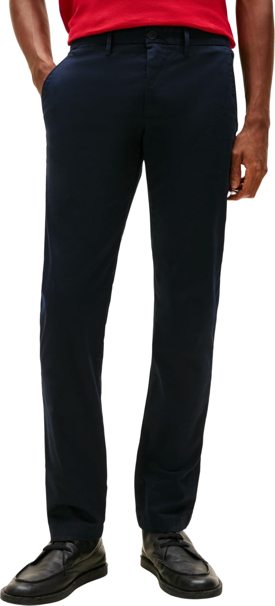 Tommy Hilfiger Herren Hose Core Bleecker 1985 Pima Cotton Chino 36W / 34L Blue (Desert Sky) Angebot bei HelloDeals