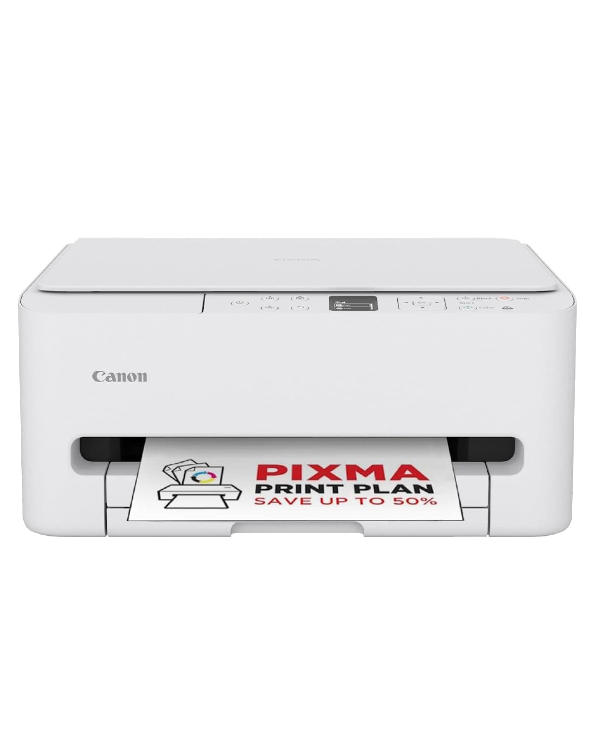 Canon PIXMA TS6550I - WLAN-Multifunktionsdrucker mit Papierkassette und Frontbedienung | Kabelloses Drucken vom Smartphone leicht gemacht PIXMA Print Plan kompatibel IJ MFP PIXMA TS6550i EUR - White Angebot bei HelloDeals