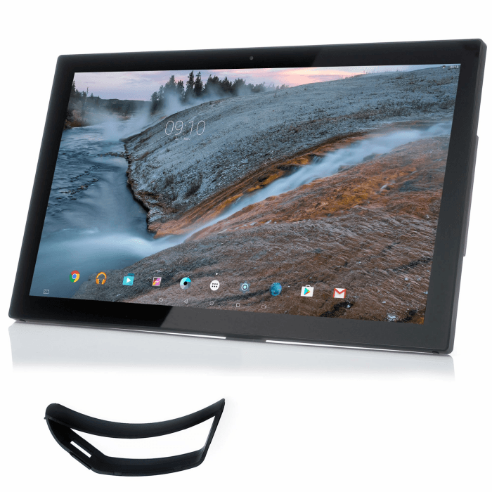 24" (61 cm) XORO MegaPAD 2404 V7 Tablet-PC mit FullHD Multitouch IPS Display, Android 13, 64Bit SixCore CPU, 4GB RAM, 64 GM Speicher, Dual WLAN, GigaBit LAN, Bluetooth, Mikrofon, Kamera Angebot bei HelloDeals