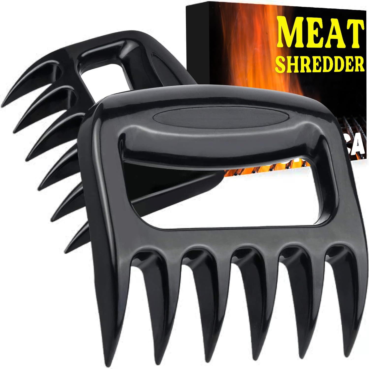 SURDOCA Pulled Pork Krallen Gabeln - Garten Grills & Grillbesteck Gabeln, Männer Geschenk Geschenke für Papa, Grill Zubehör Grillzubehör, Gasgrill BBQ Zubehör, Kochen Gadgets Angebot bei HelloDeals