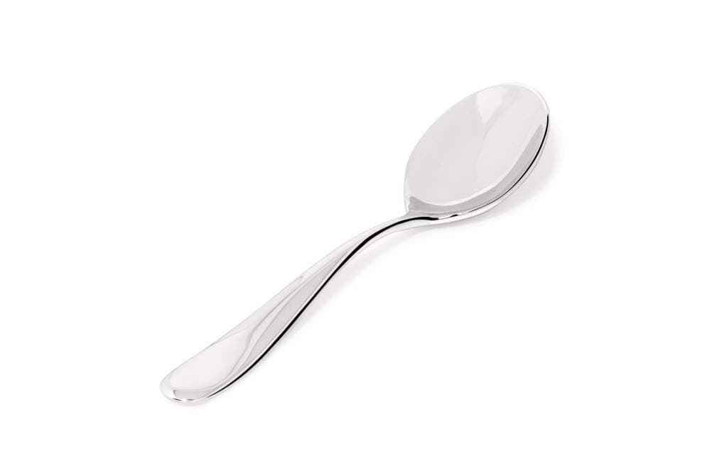 Alessi 5180/11 "Nuovo MilanoEin Servierloeffel glänzend und poliert aus Edelstahl Angebot bei HelloDeals