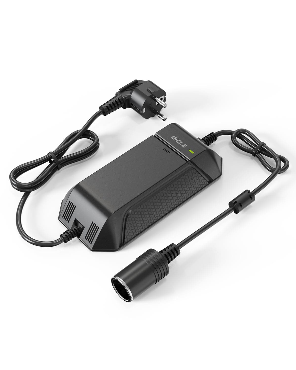GICLE AC zu DC Konverter-AC/DC 12 Volt Stromversorgungsadapter Transformator für Reifenfüller,Autokühlschrank,Paddle Board Pumpe,240v auf 12v Konverter Auto Zigarettenanzünder Adapter/Schaltnetzteil Angebot bei HelloDeals