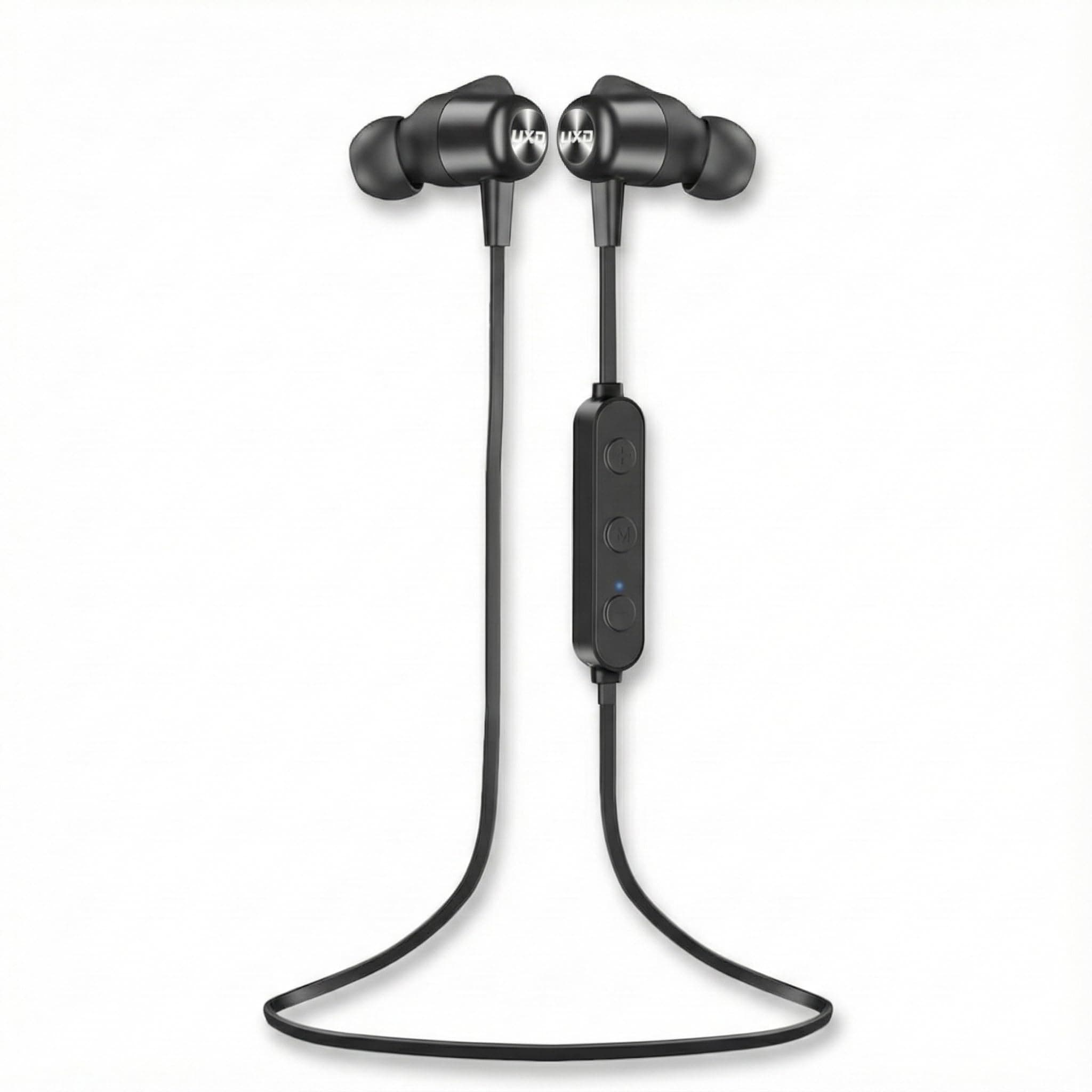 Bluetooth Kopfhörer, Kopfhörer Kabellos Bluetooth 5.0 Sport In Ear Kopfhörer mit Mikrofon, 20 std Spielzeit, IPX7 Wasserschutzklasse, HiFi Stereo Ohrhörer für Joggen/Laufen (schwarz) Angebot bei HelloDeals