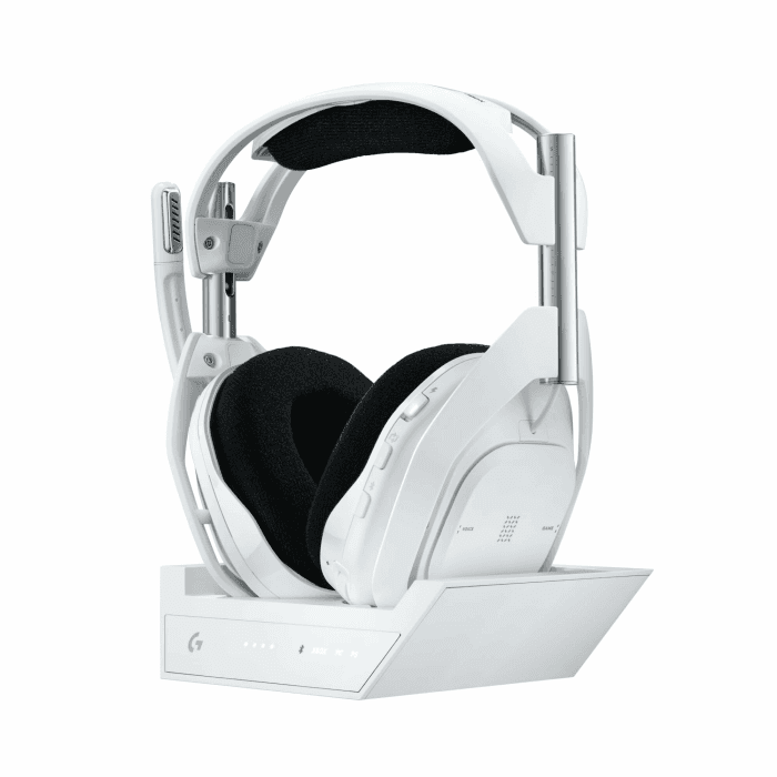 Logitech G Astro A50 X LIGHTSPEED, Kabelloses Gaming-Headset + Basisstation – PRO-G GRAPHENE, PLAYSYNC für Xbox Series X|S, PS5, PC/Mac, Nintendo Switch/Switch 2, Bluetooth, HDMI 2.1 Passthru - Weiß Weiß A50 X, PLAYSYNC Audio & Video Headset Angebot bei HelloDeals