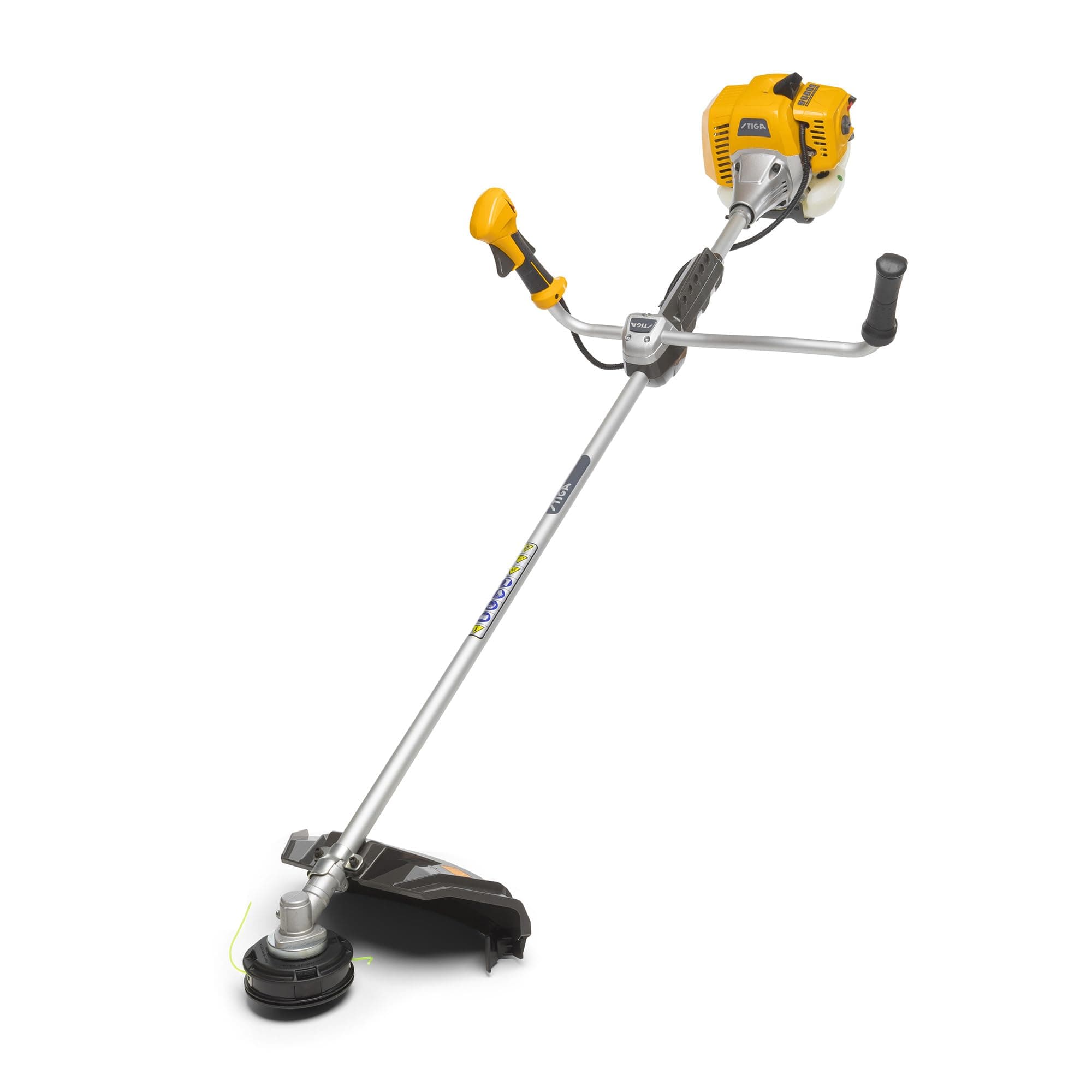 STIGA BC 545 B Benzin-Freischneider - 42,7 cm³ Motor, 45 cm Schnittbreite, Fahrradlenker, Tap&Go-Kopf, 3T-Messer und doppelter Tragegurt inklusive 42.7cc (Duplexgriff) Angebot bei HelloDeals