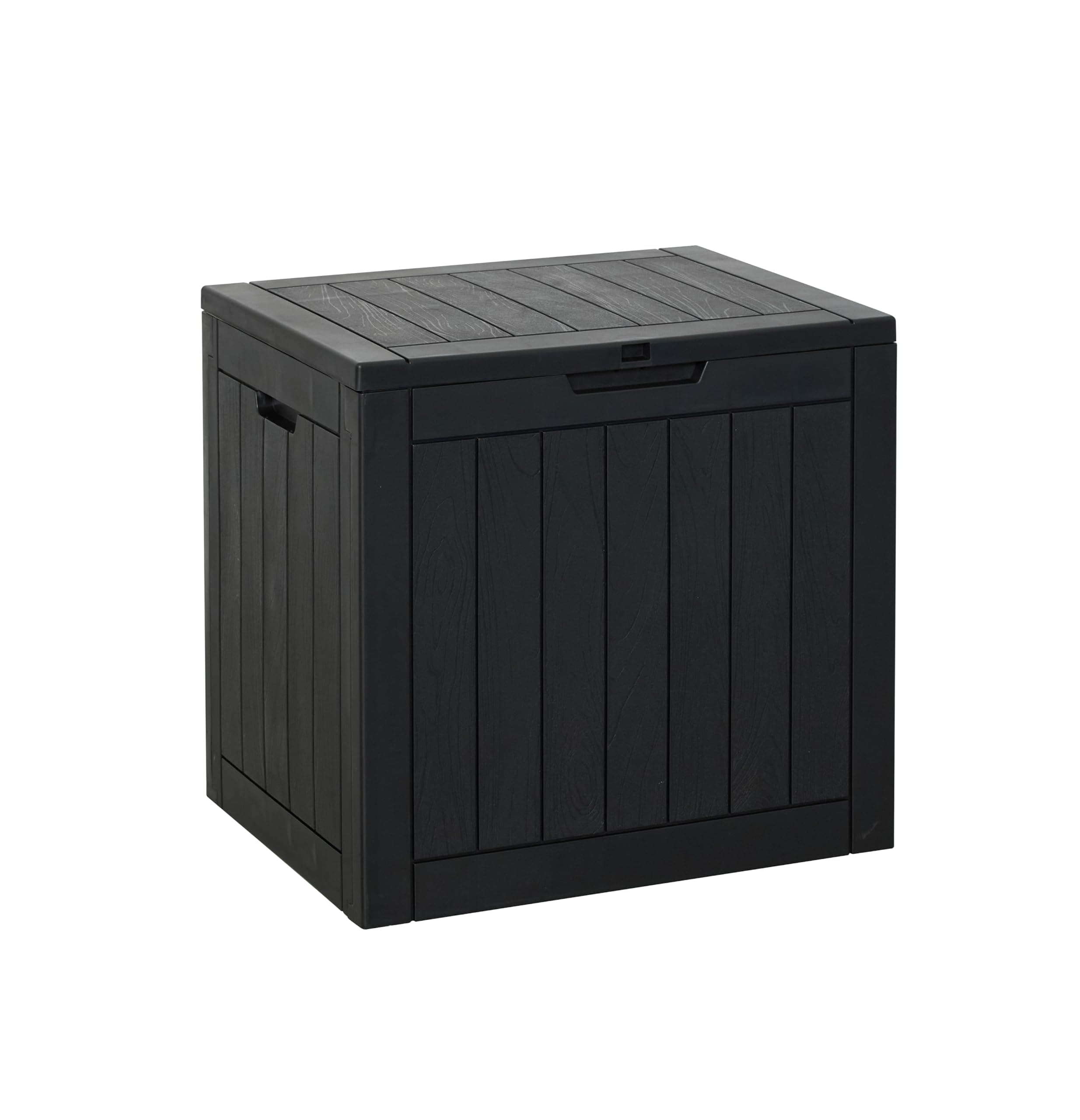 Koll Living Gartenbox Cubex 118 Liter Anthrazit Auflagenbox aus Kunststoff | Wetterfeste Kissenbox | Pflegeleichte Garten Aufbewahrungsbox | L56 x B43 x H53 cm Angebot bei HelloDeals