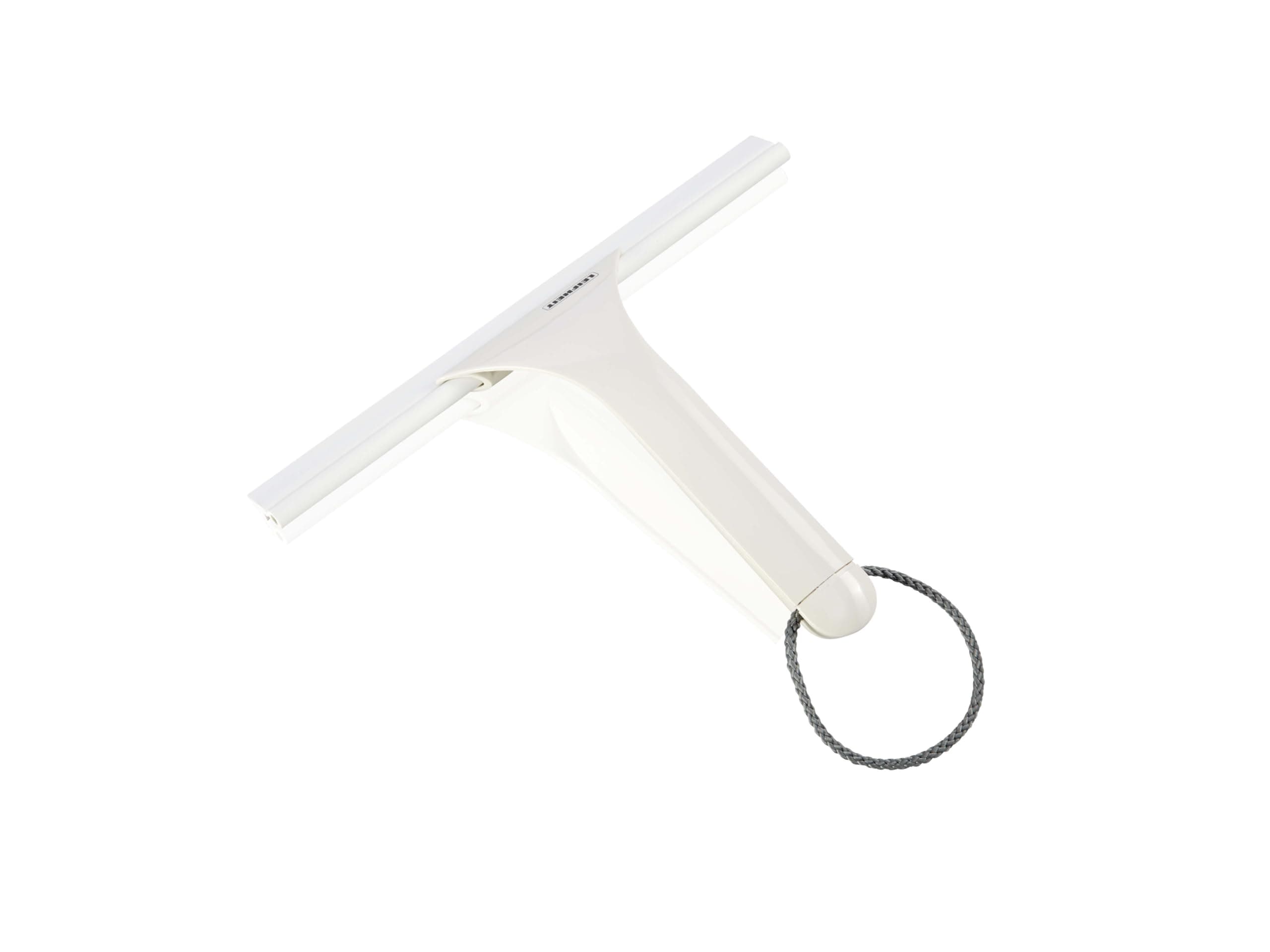 Leifheit Duschkabinenabzieher Cabino für Wände aus Glas, Acryl, Kacheln oder Fliesen, extra Leichter Duschabzieher, Abzieher mit Aufhängeschnur, Duschwand Abzieher Weiß Angebot bei HelloDeals