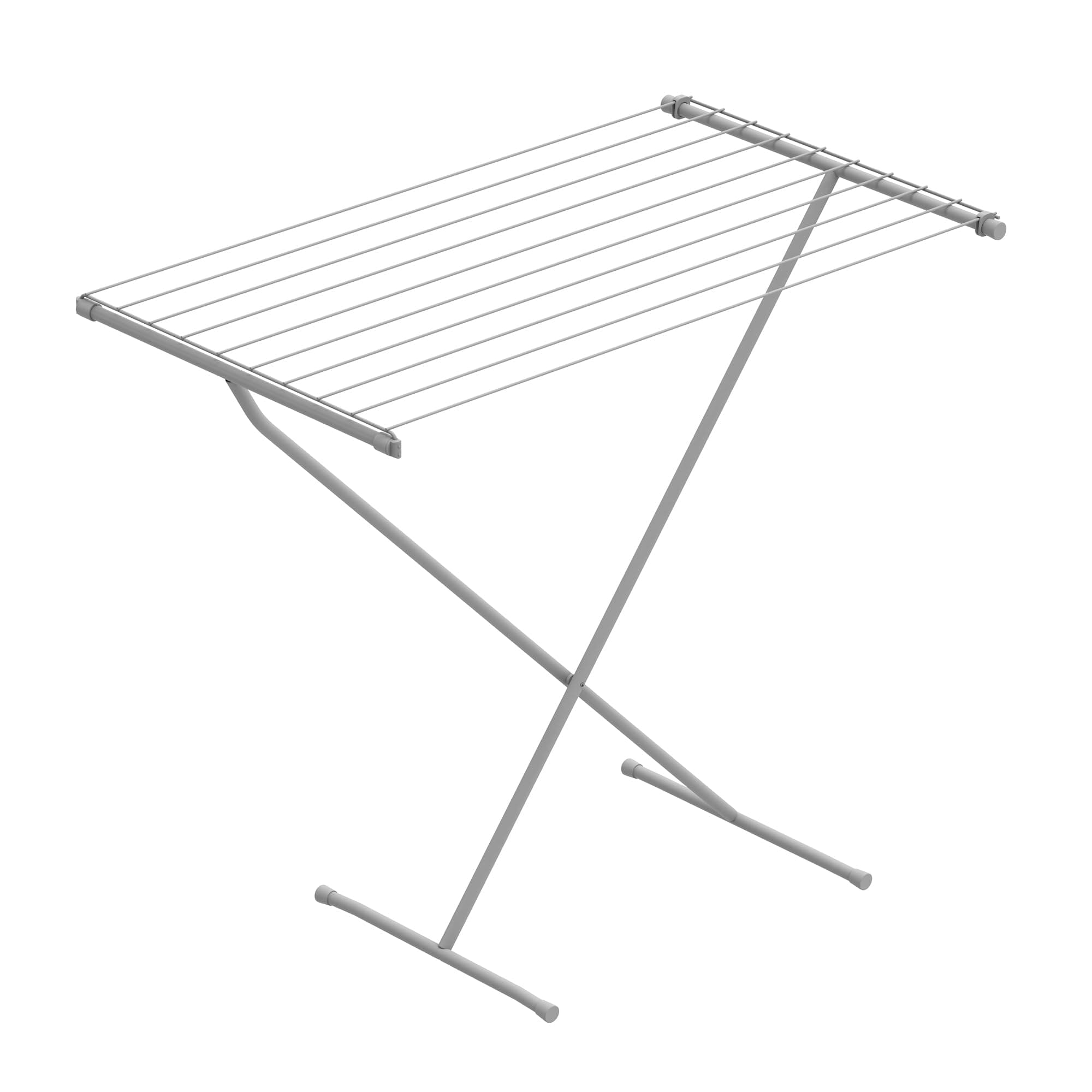 Rörets - Wäscheständer Ted - 9m Trockenlänge & Liegendtrocknung - 54x91x83 cm - Wäschentrocken mit Qualität und Funktionalität von Schwedens führender Wächeständermarke (Weiß) Angebot bei HelloDeals