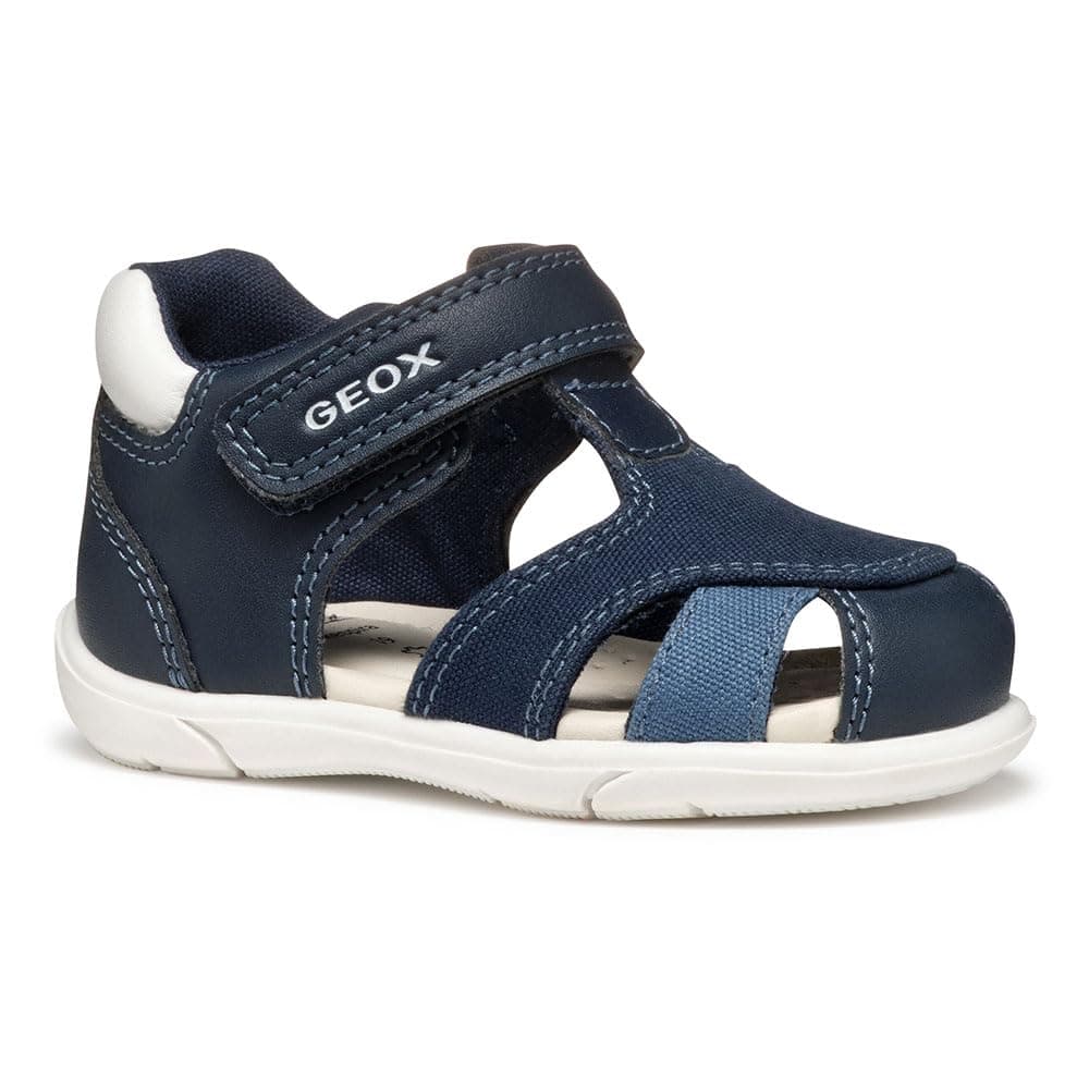 Geox Jungen B Sandal Zapito BoySandal 26 EU Navy White Angebot bei HelloDeals