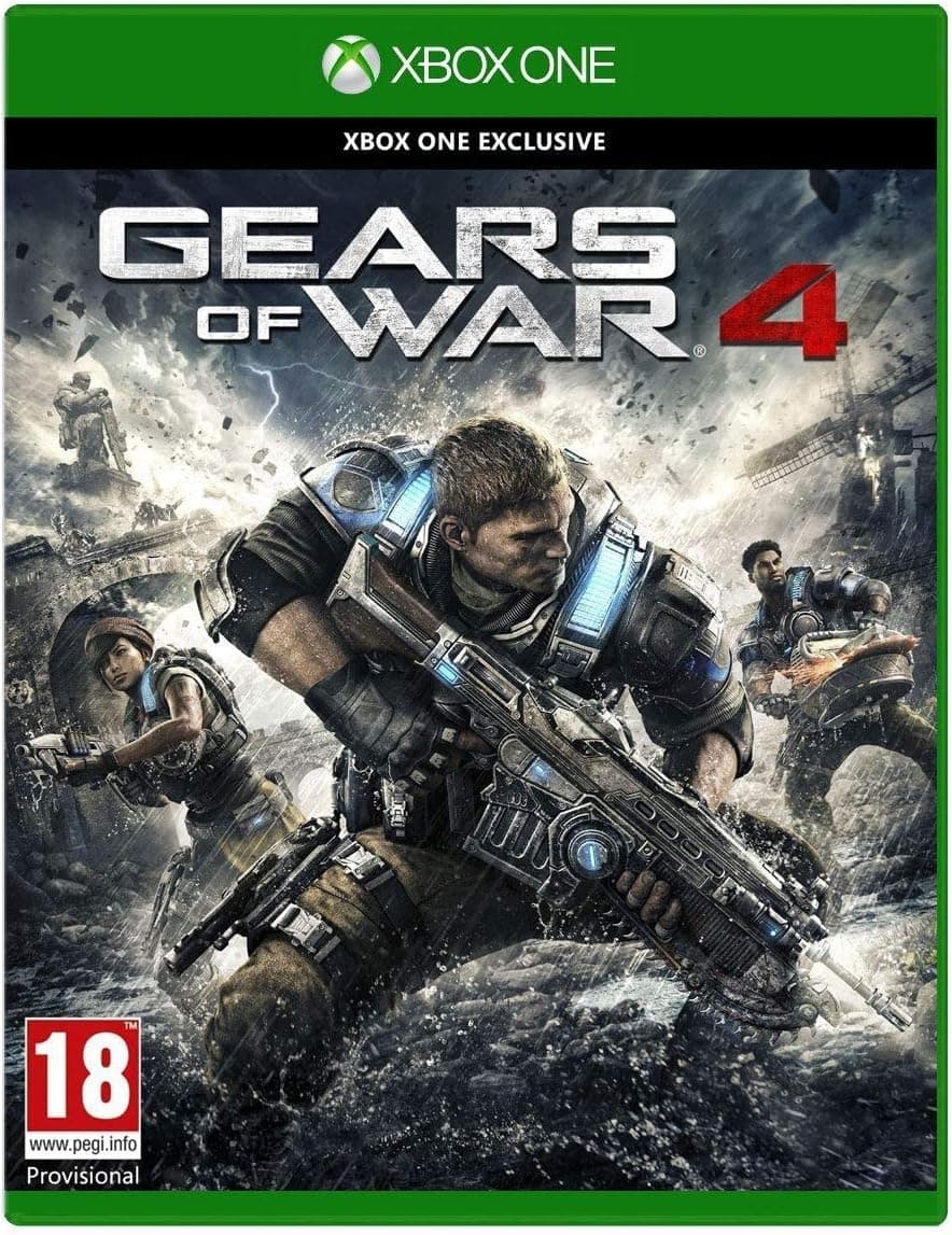 JEU Konsole Microsoft Gears of WAR 4 Xbox One Xbox One Standard Angebot bei HelloDeals