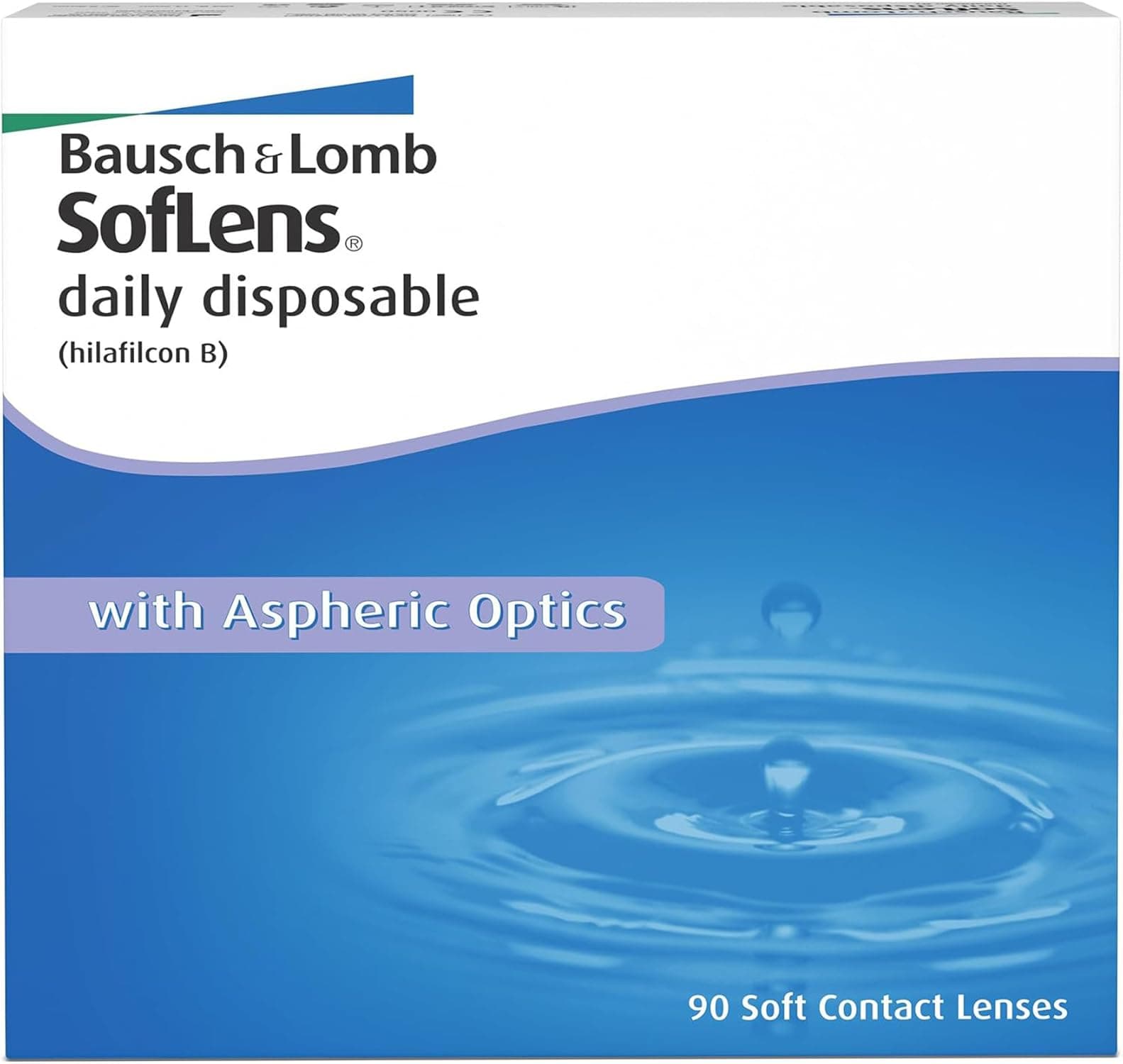 Bausch + Lomb SofLens Daily Disposable Tageslinsen, sphärische Kontaktlinsen, weich, 90 Stück,BC 8.6 mm / DIA 14.2 / -2.00 Dioptrien -2.0 Dioptrien 8.6 Millimeter 14.2 Millimeter 90 Angebot bei HelloDeals