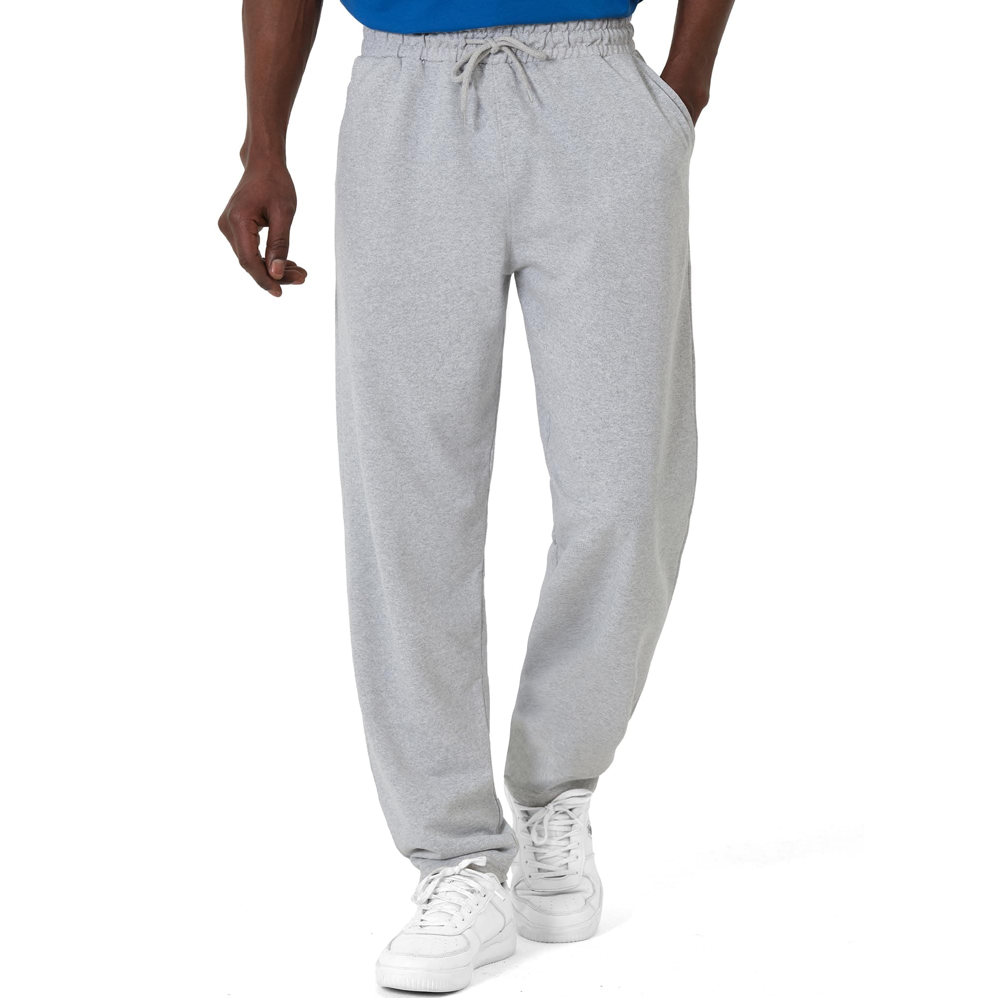ROSS CAMP Jogginghose Herren – Sporthose Lang Baumwolle, Freizeithose Trainingshose, Sweatpants Jogger, Laufhose Breite Modern L Grau Angebot bei HelloDeals